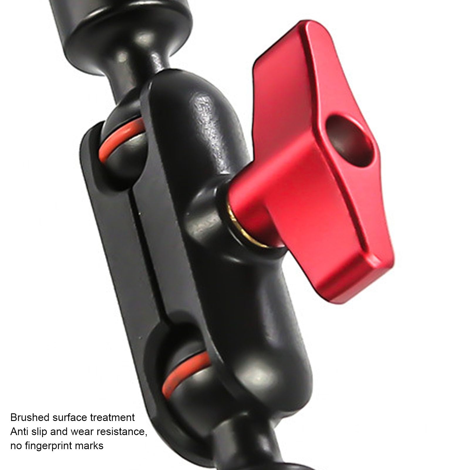 Bewinner 31In Adjustable Articulating Friction Magic Arm With 1/4In 3/8In Thread & Super Clamp, Camera Mount 360 Degree Rotation For Led Light Microphone Video Rig (31 Inch)