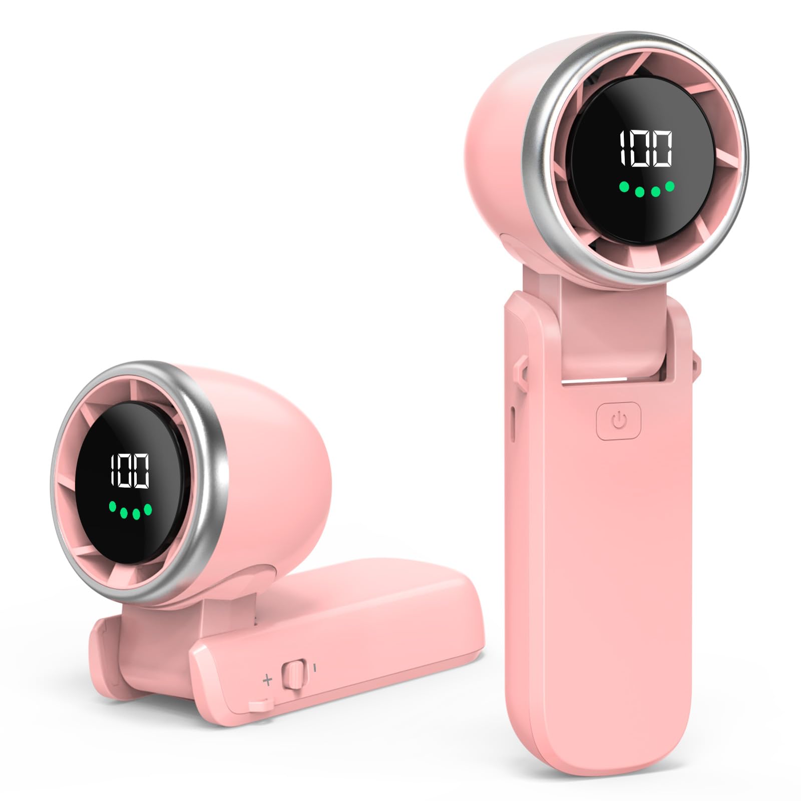 Portable handheld fan with 16000RPM motor and long-lasting 6000mAh battery Koospark