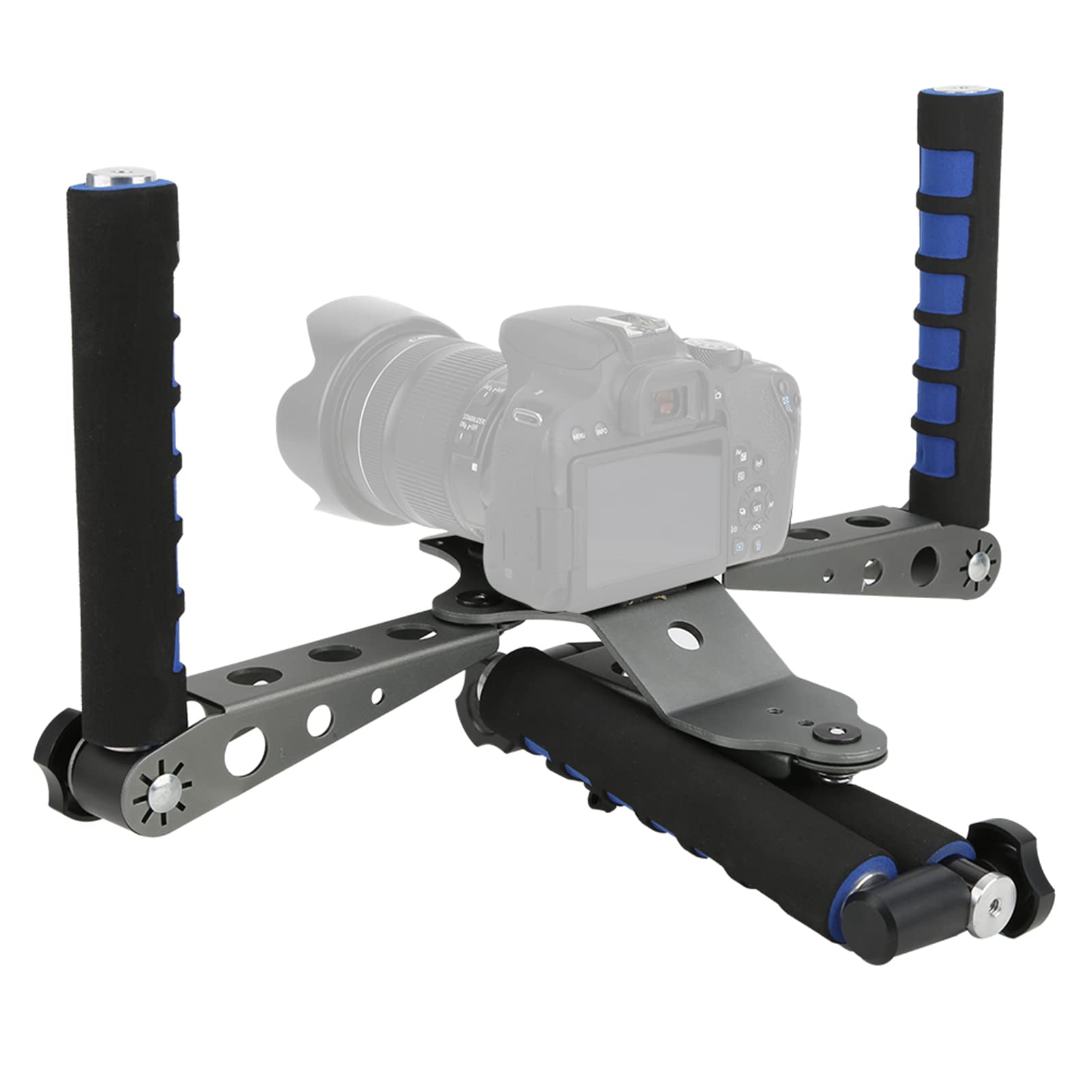 Ashata Single Handle Stabilizer, Aluminium Alloy Camera Shoulder Support Multifunction Photograph Single Shoulder Rig Stabilizer For All Kinds Video Recording Equipment