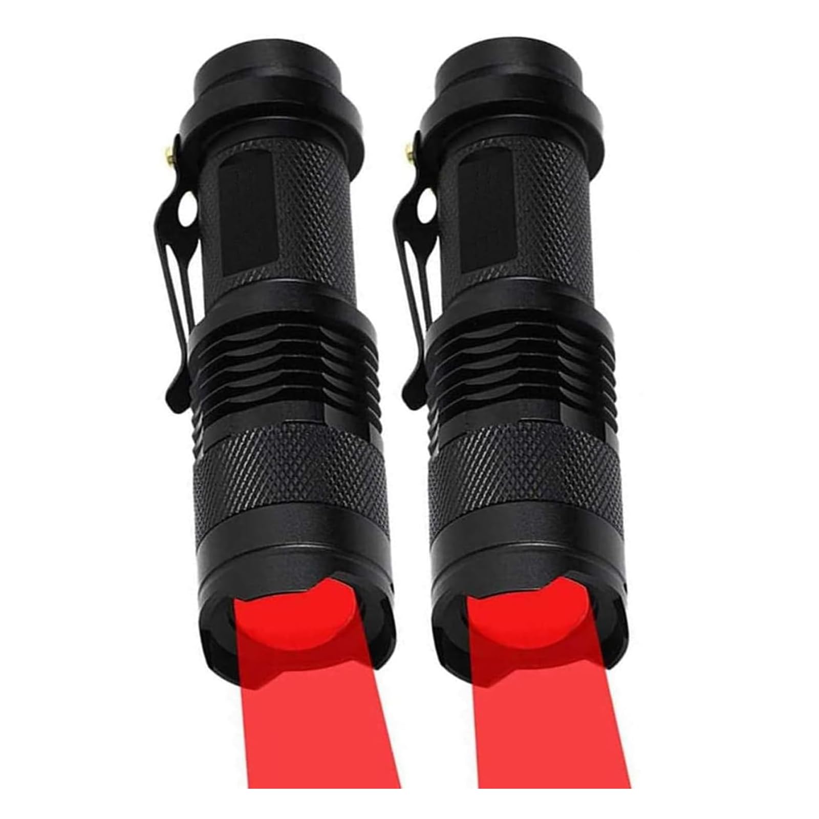 Zyunmall Red Light Flashlight, Single Mode Mini Led Flashlight For Astronomy, Aviation, Outdoor Activities, Night Observation