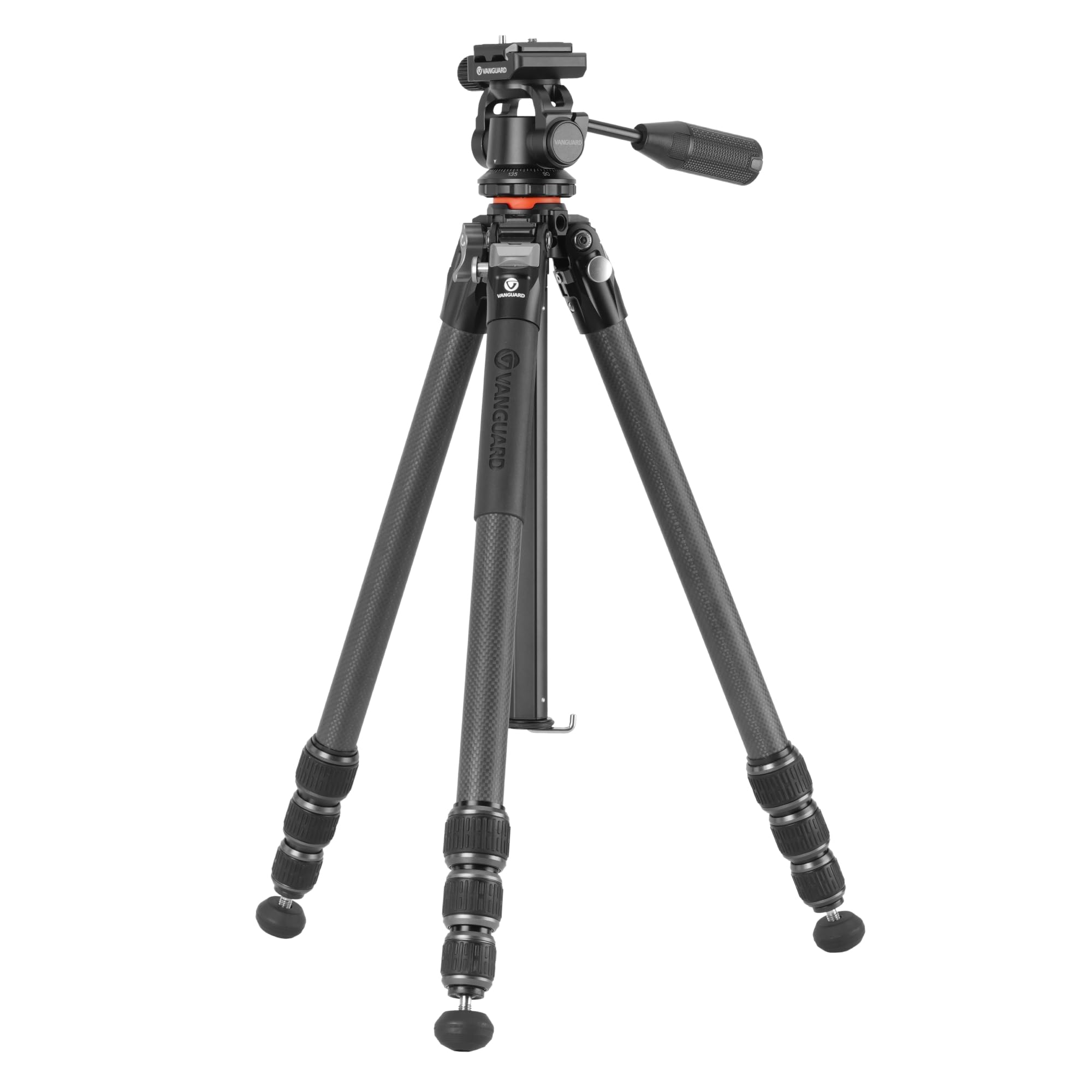 Vanguard Veo 5 264Co28 Full-Size Carbon Fiber Tripod With Veo Ph-28 2-Way Pan Head