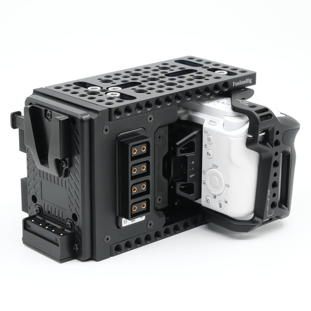 Ztianfoto Fusionrig Camera Cage Expansion Module Cineback Compatible With Sony Zv-E1