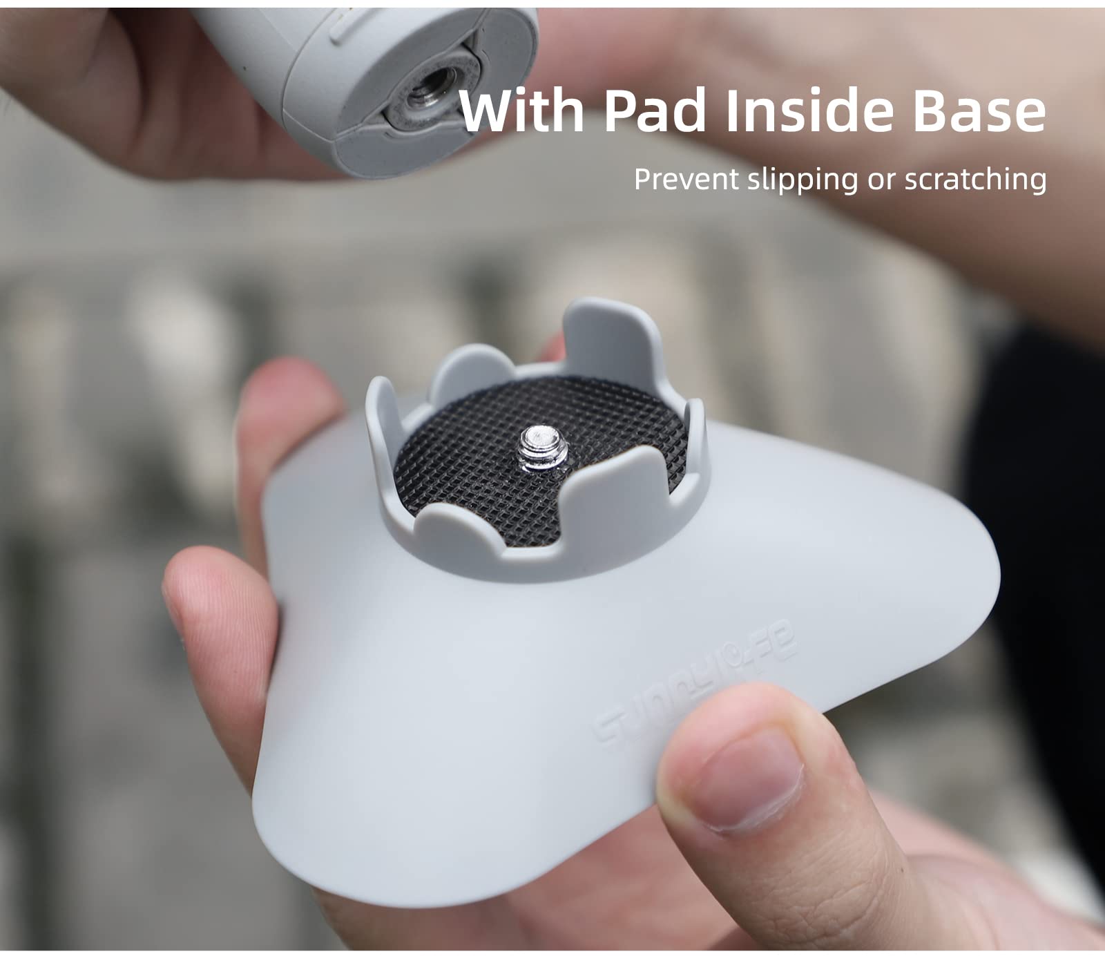 Wowvip Support Base For Insta360 Flow, Convenient For Mobile Phone Shooting Tripod Enhanced Base Stabilizer