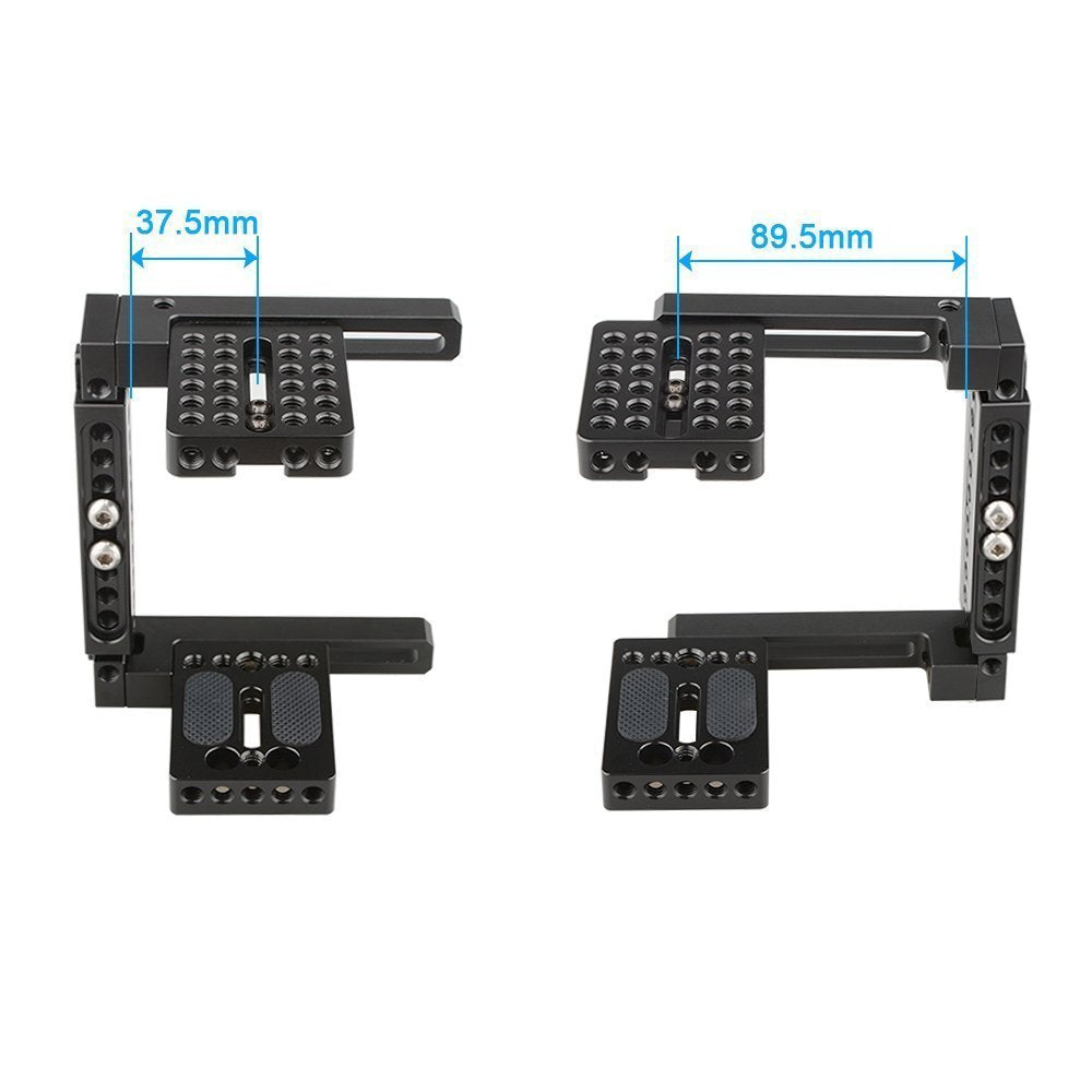 Camvate Adjustable Camera Cage Fit For Right Handle And Left Handle Camera(Basic) - 1722