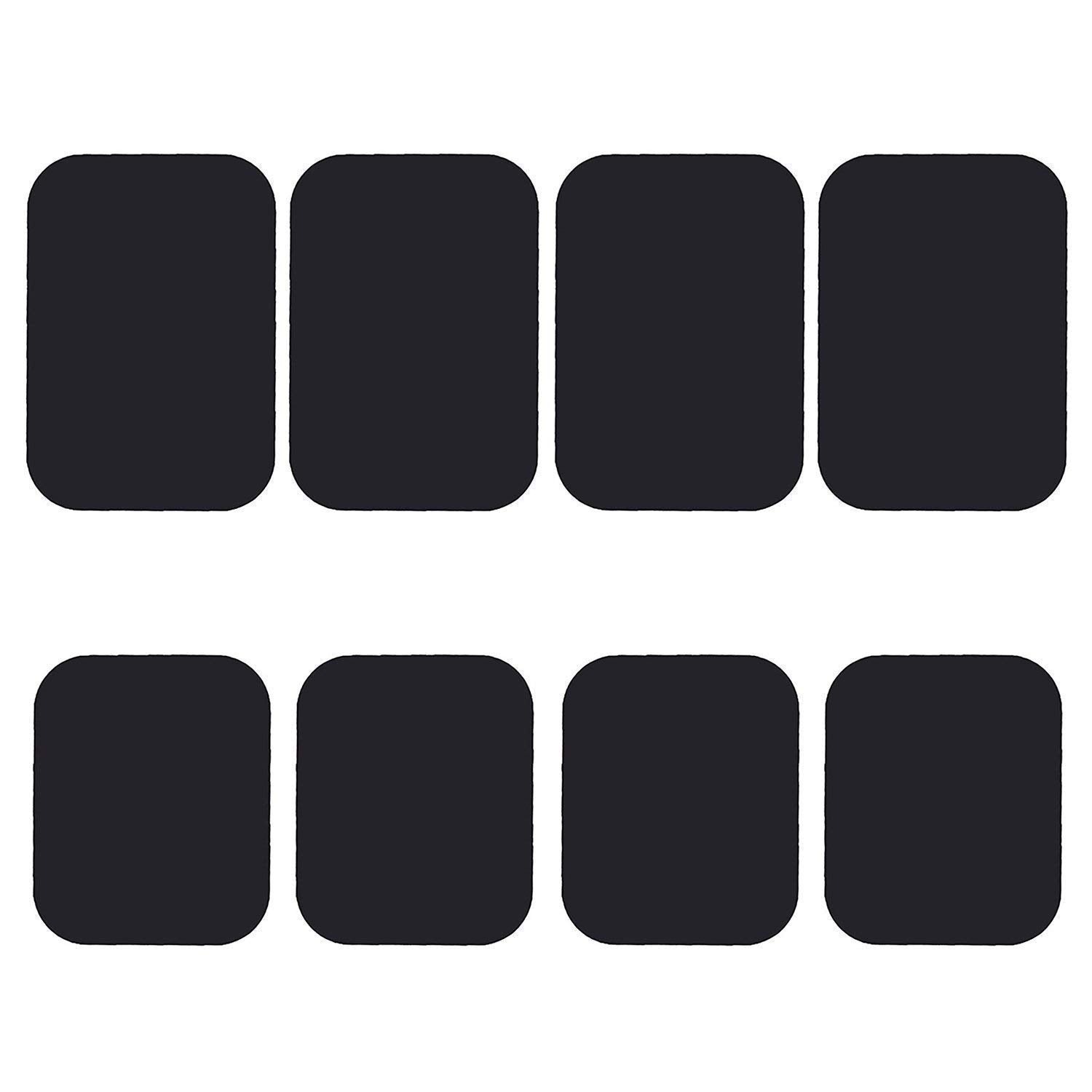 Panmout Best Tek Mount Metal Plate, Phone Magnet Sticker, Metal Plate For Magnetic Mount 8 Pack