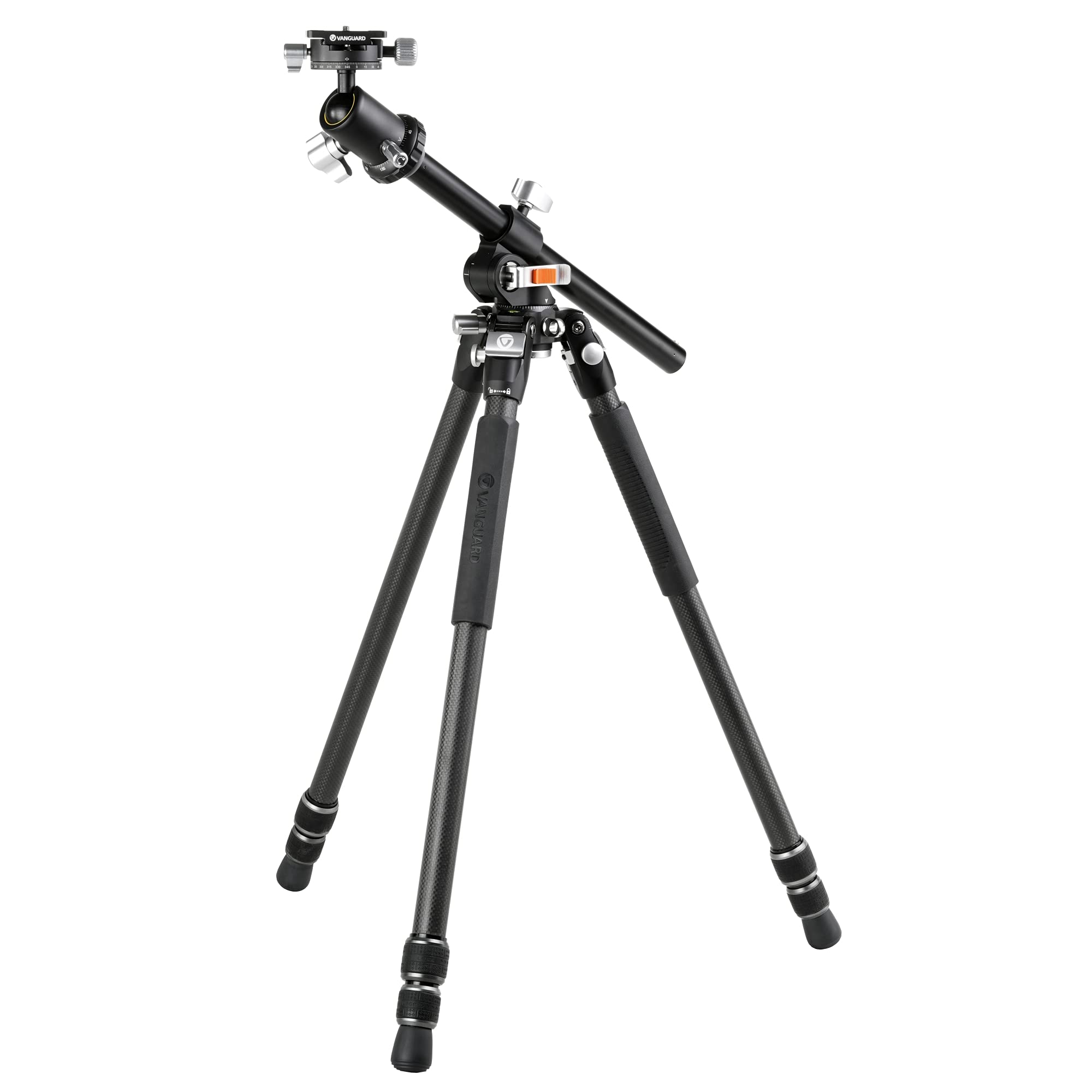 Vanguard Veo3+263Cb160S Carbon Fiber Tripod With Multi-Angle Center Column And Dual Axis Veo Bh-160S Ball Head
