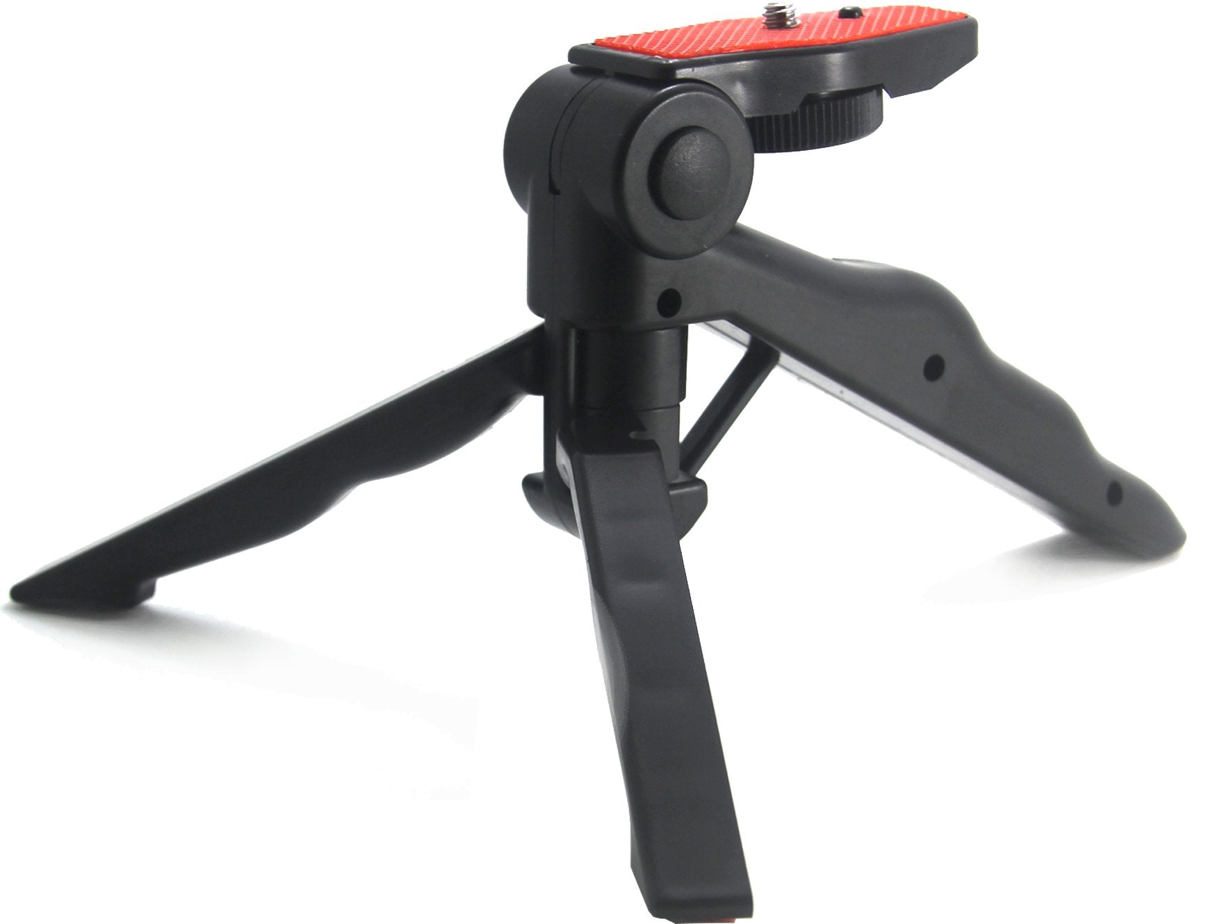 Zaxsound Mini Tripod Table Stand With Pads And Soft Pistol Grip For Dslr 1/4" Cameras Weighing Up To 2.5Lbs