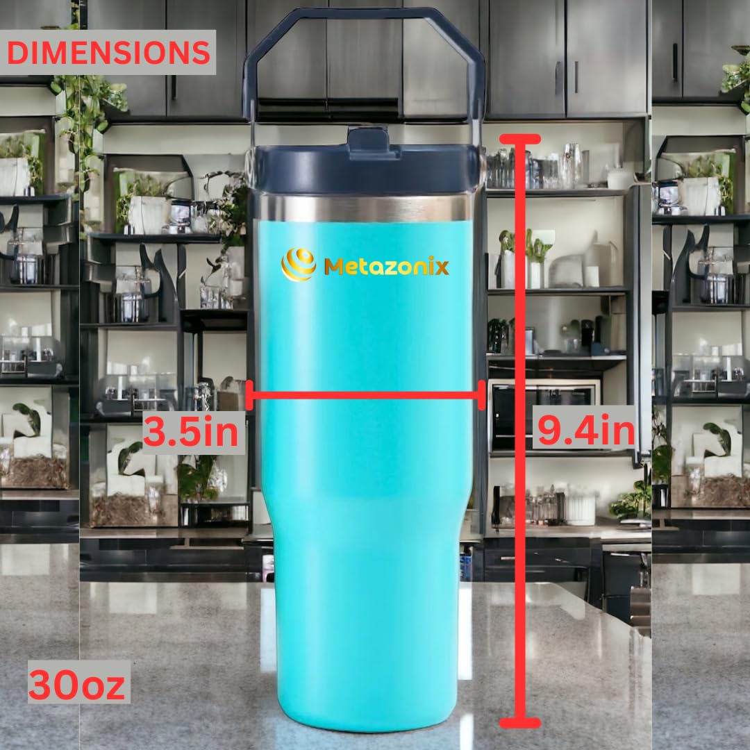 30 Oz Tumbler With Handle - Stainless Steel Water Bottles - Tumbler With Handle