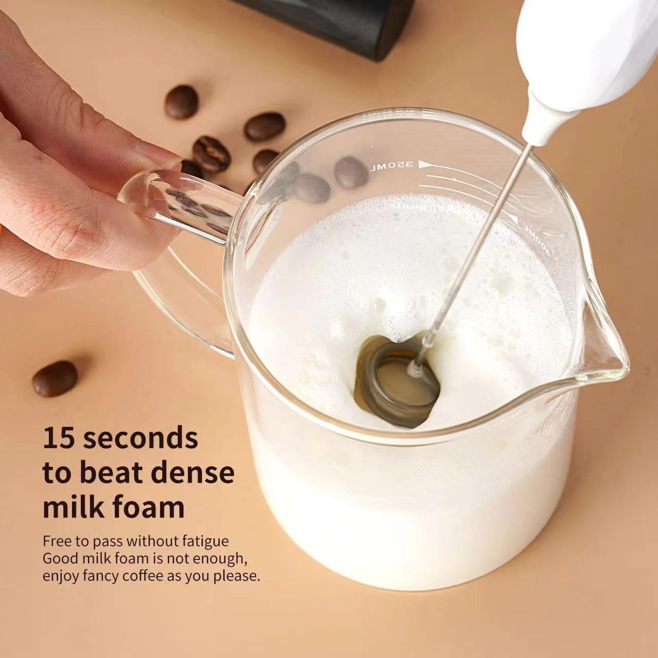 Baykle Powerful Cordless Immersion Blender, Electric Handheld Blender 500 Watt With Turbo Mode, Detachable Base. Portable &Easy To Use Kitchen Gadgets For Soup, Smoothie, Puree, Baby Food【Random】