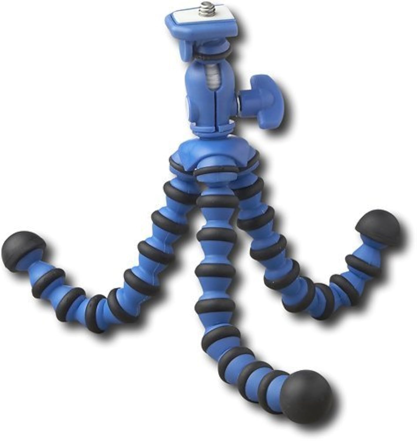 Sunpak Platinumplus Flexpod Gripper Plus For Digital Cameras With Ballhead And Quick-Release Plate - Blue/Black (620-Plusbub)