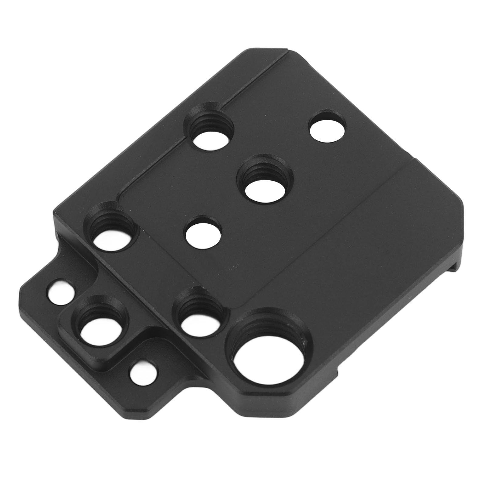 Vingvo Quick Release Plate, Aluminum Alloy Camera Stabilizer Expansion Mounting Base With 1/4 3/8 Inch Holes Cold Shoe Interface For Dji Ronin S, Sc, Rs2, Rs3 Stabilizer