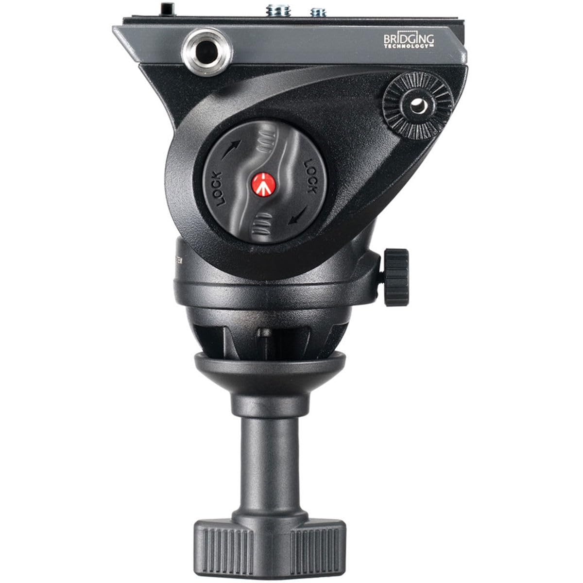 Manfrotto Mvk500Am Lightweight Fluid Video System With Twin Legs And Middle Spreader (Black)