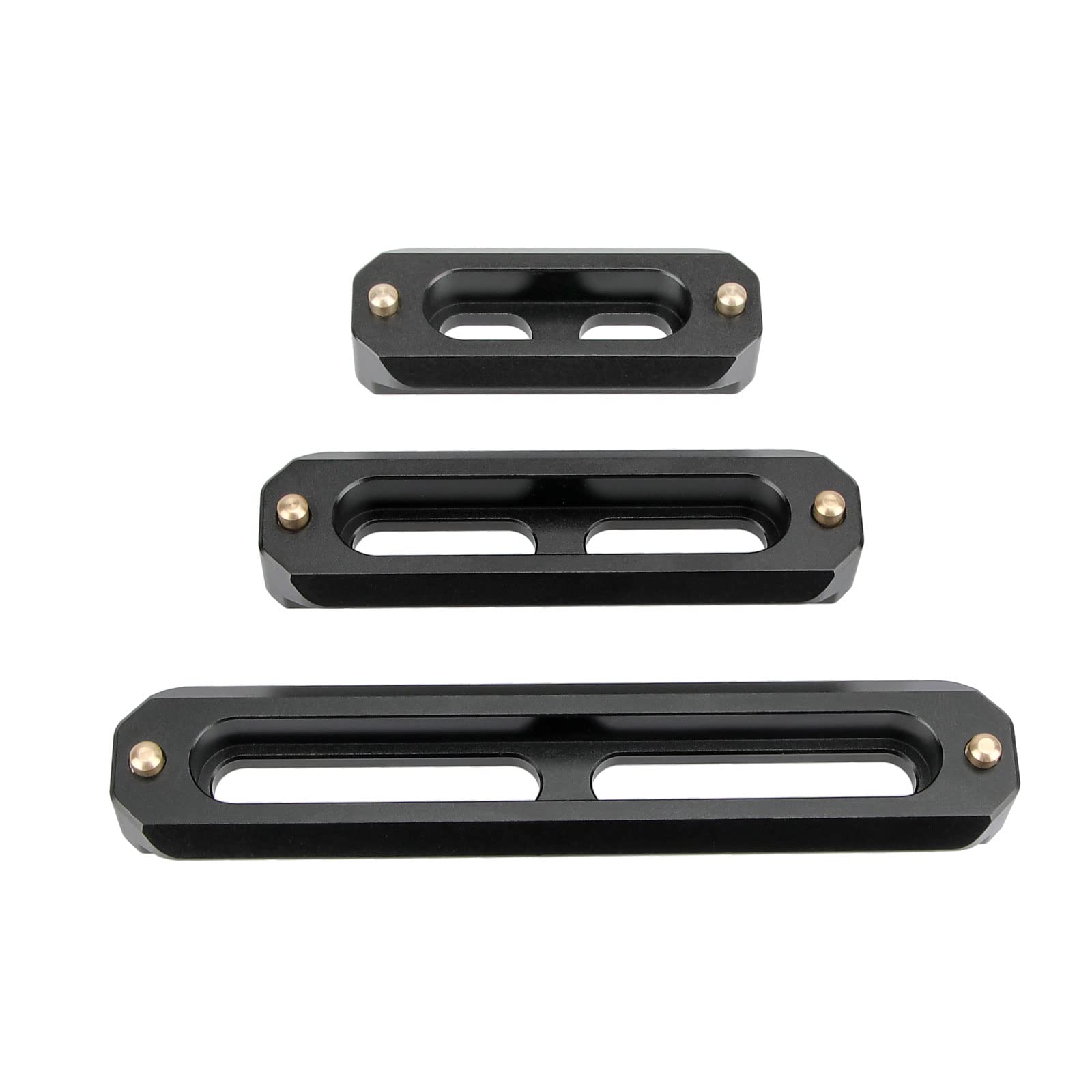 Camvate Triple Nato Rail Quick Release Bar + Universal L Bracket Handle + Super Clamp