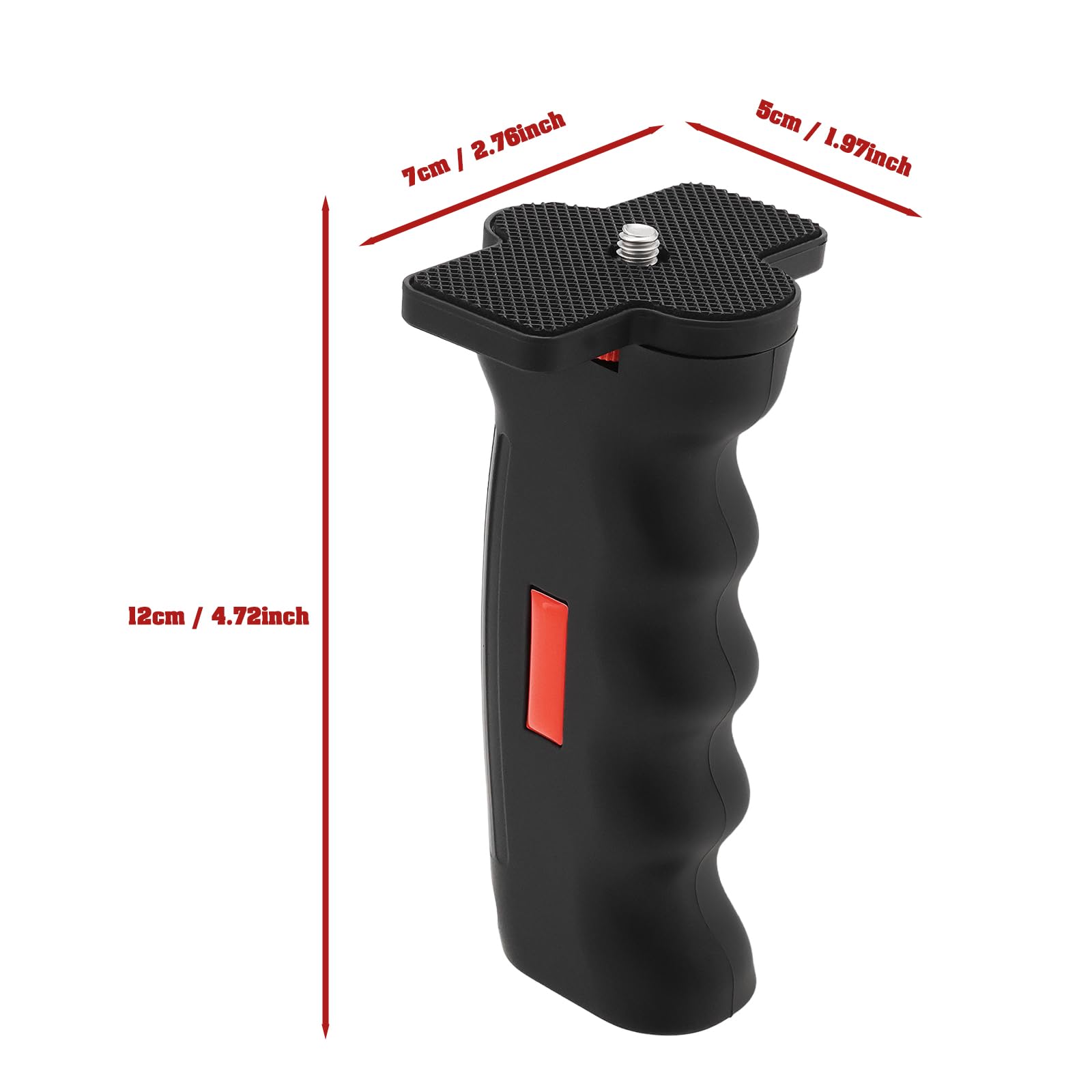 Ecsing 1Pc 1/4" Screw Camera Hand Stabilizer Compatible With Dslr Camera Led Video Light Smartphones 6.35Mm Threaded Hole Devices
