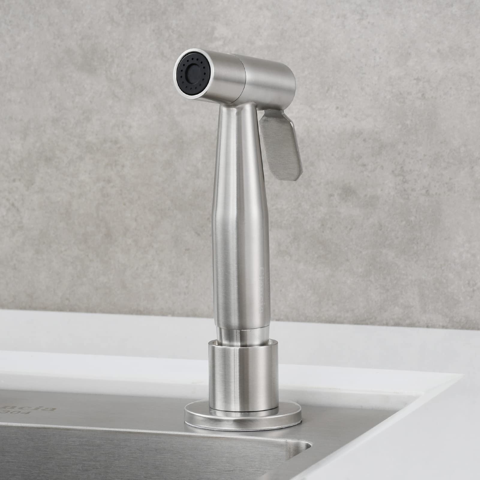 Ciencia Stainless Steel Kitchen Sprayer Set Hand Held Sprayer For Kitchen Sink Brushed Nickel, Ws030F