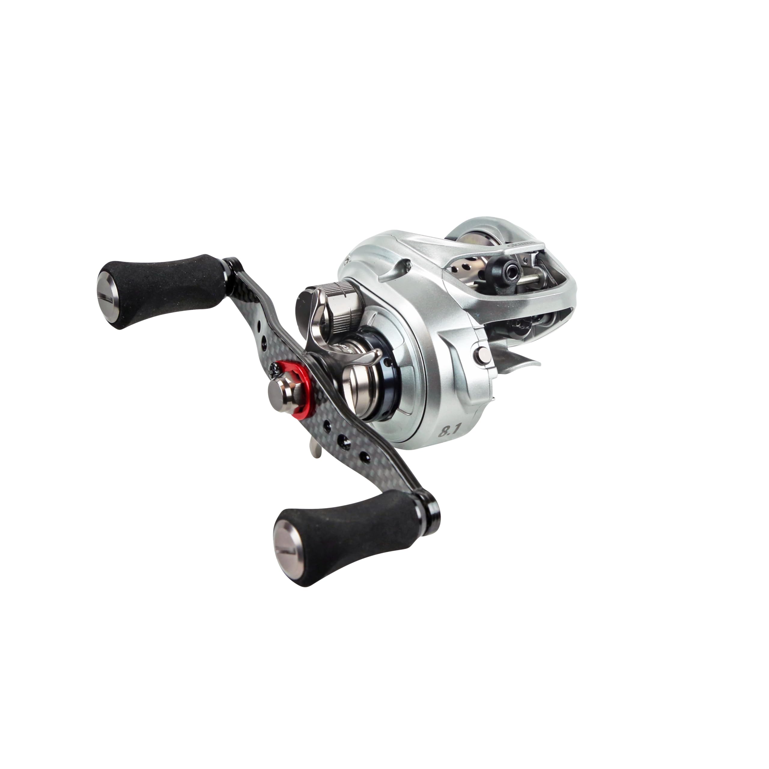 Okuma X-Series Low Profile Extremely Lightweight Baitcast Reel, Right Hand, X-100Xa