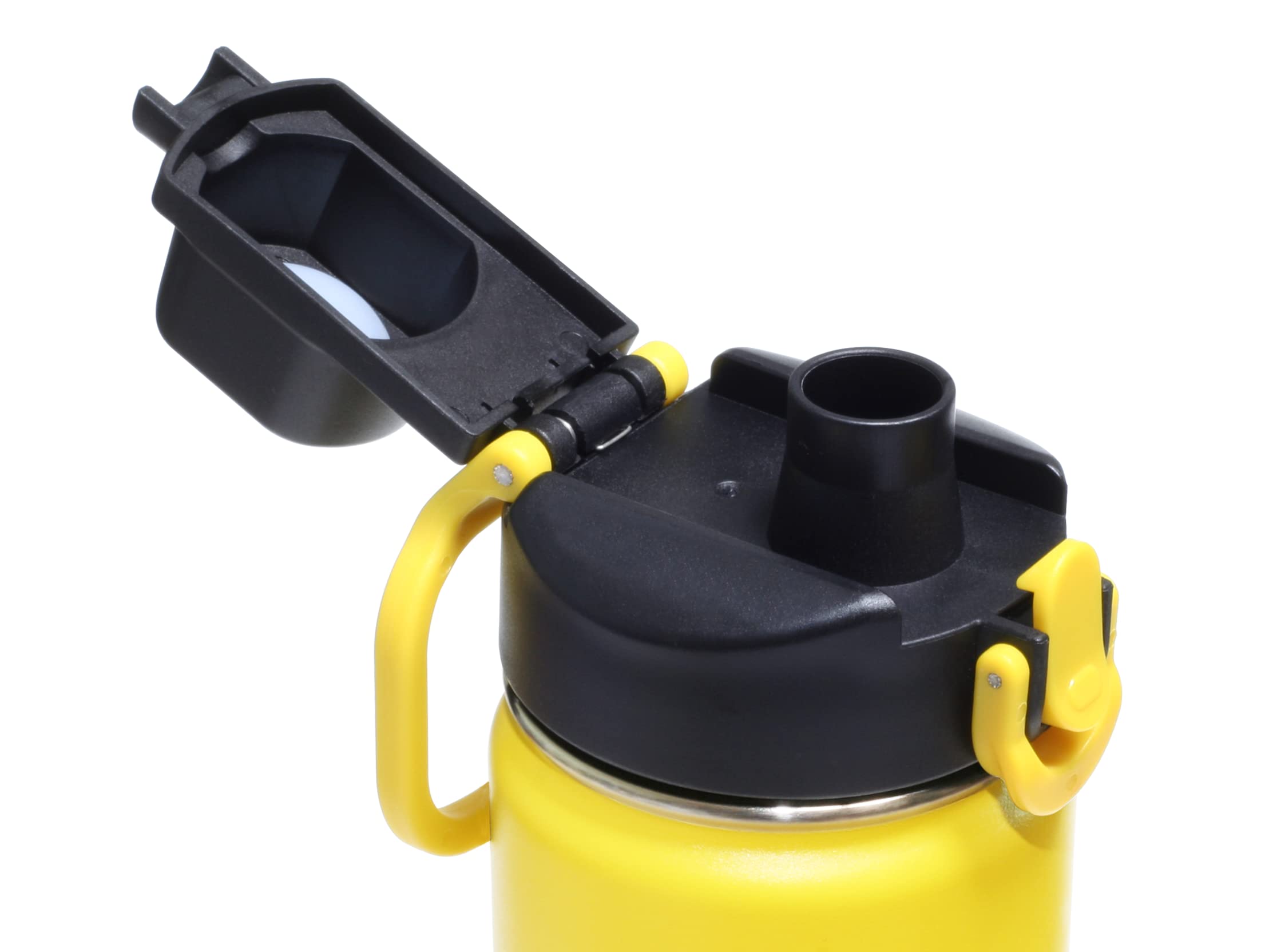 18Oz Stainless Steel Insulated Water Bottle One-Touch Open Chug Wide Mouth Direct Drink Dishwasher