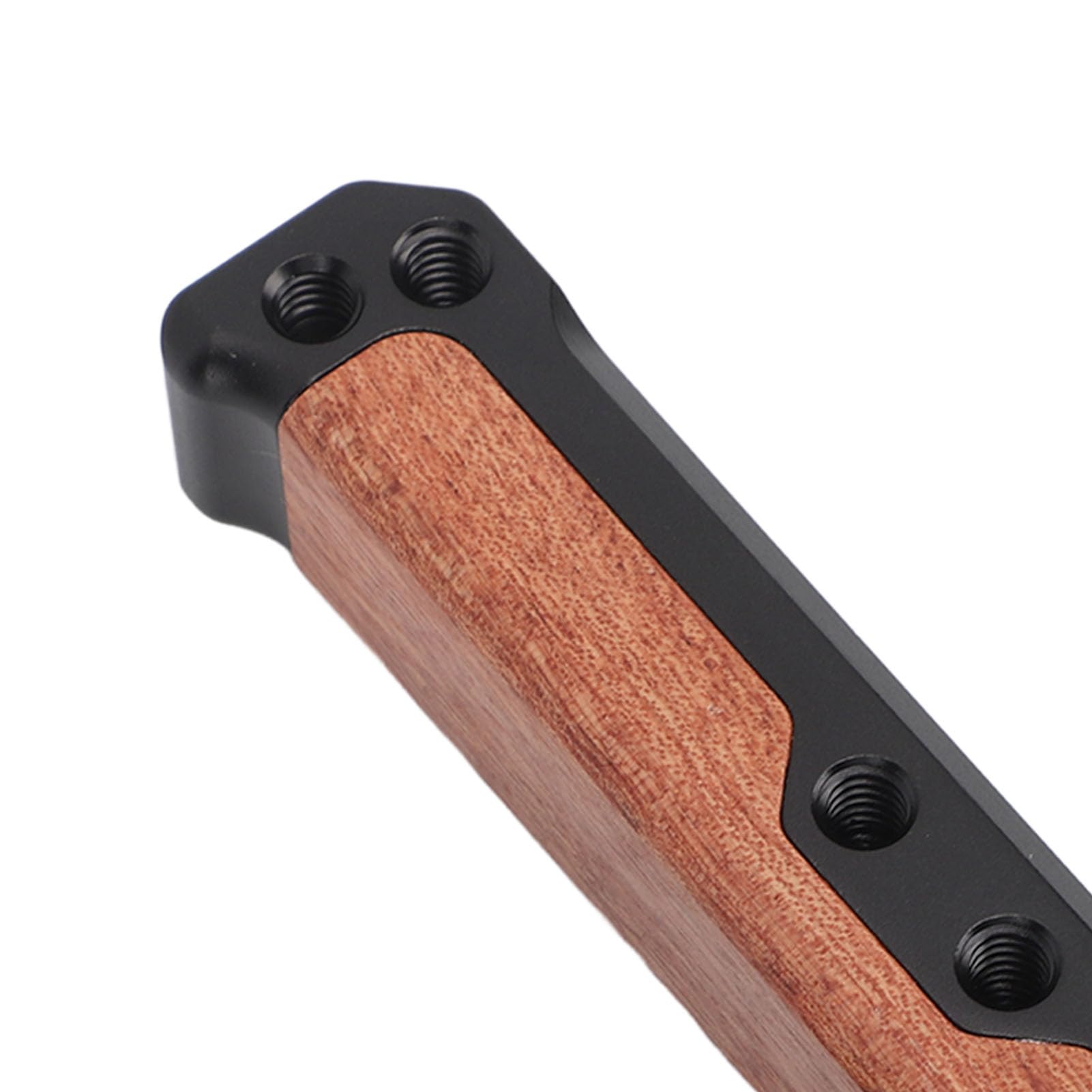 Yunseity Camera Top Handle With 3 Cold Shoe Ports, Easy Installation, Multi Functional Interface, Accurate Machining, Comfortable Grip And Low Angle For Dslr Camera Cage