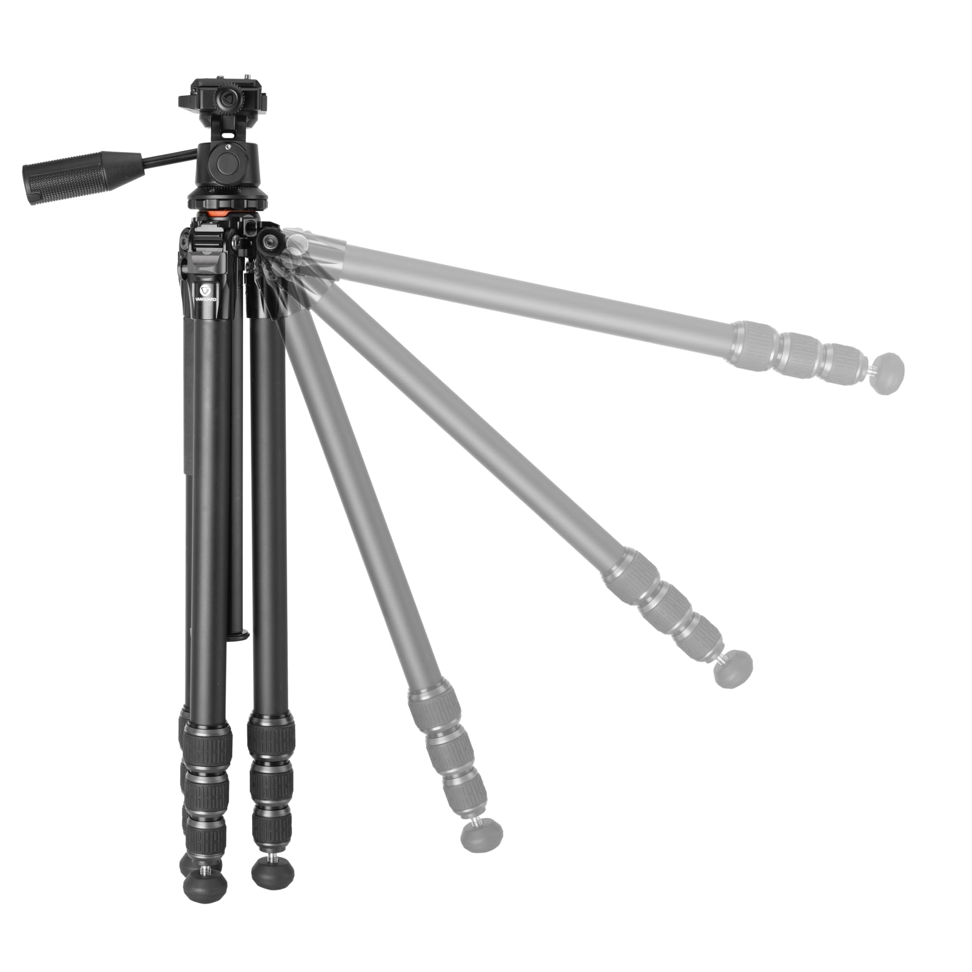 Vanguard Veo 5 234Ao26 Full-Size Aluminum Tripod With Veo Ph-26 2-Way Pan Head