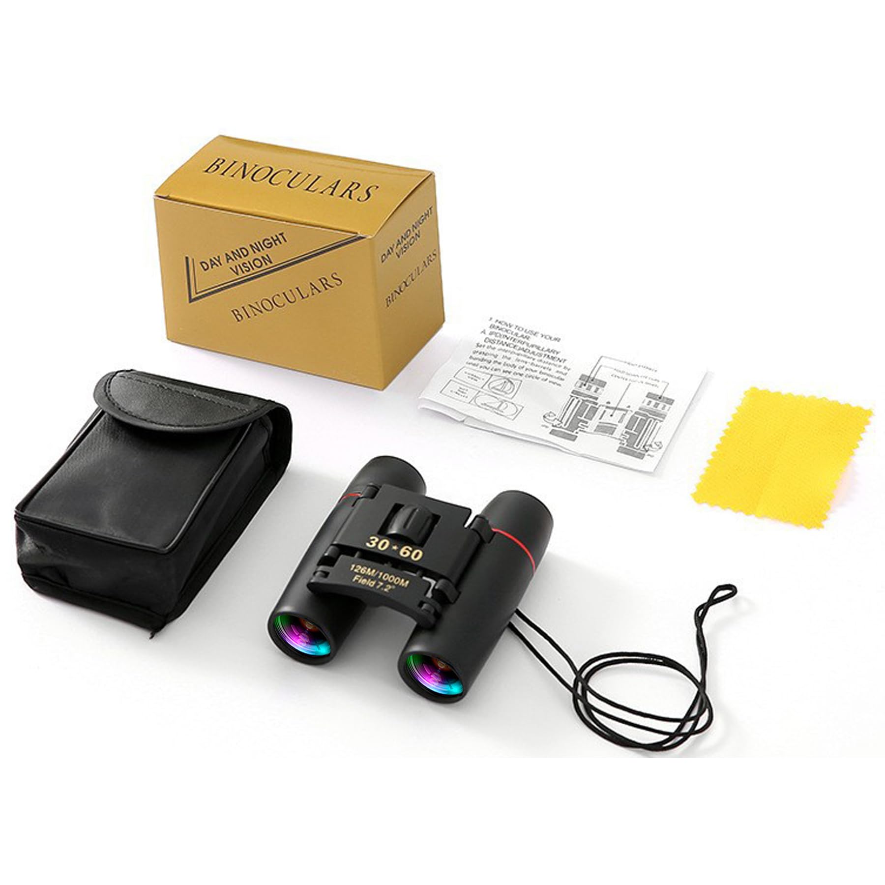 Yourelexit Binoculars For Adults, Compact Small Pocket Mini Travel Binocular For Bird Watching Concert Theater Opera High Powered Electronic Cruise Ship Essentials Norwegian Alaska Must Haves Hiking Camping Gear