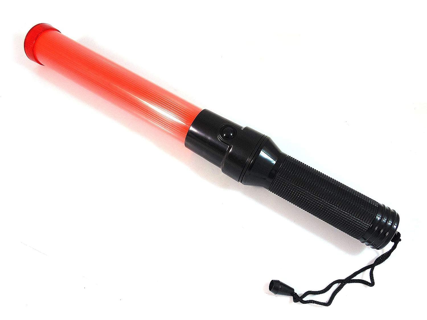 Rk Safety Rk 16-Inch Signal Traffic Wand Baton Led Flashlight With Wrist Strap, Orange Finish