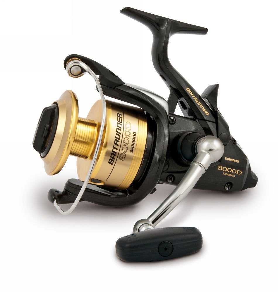 Shimano Baitrunner 8000D Eu Model Spinning Fishing Reel With Front Drag, Btr8000Deu