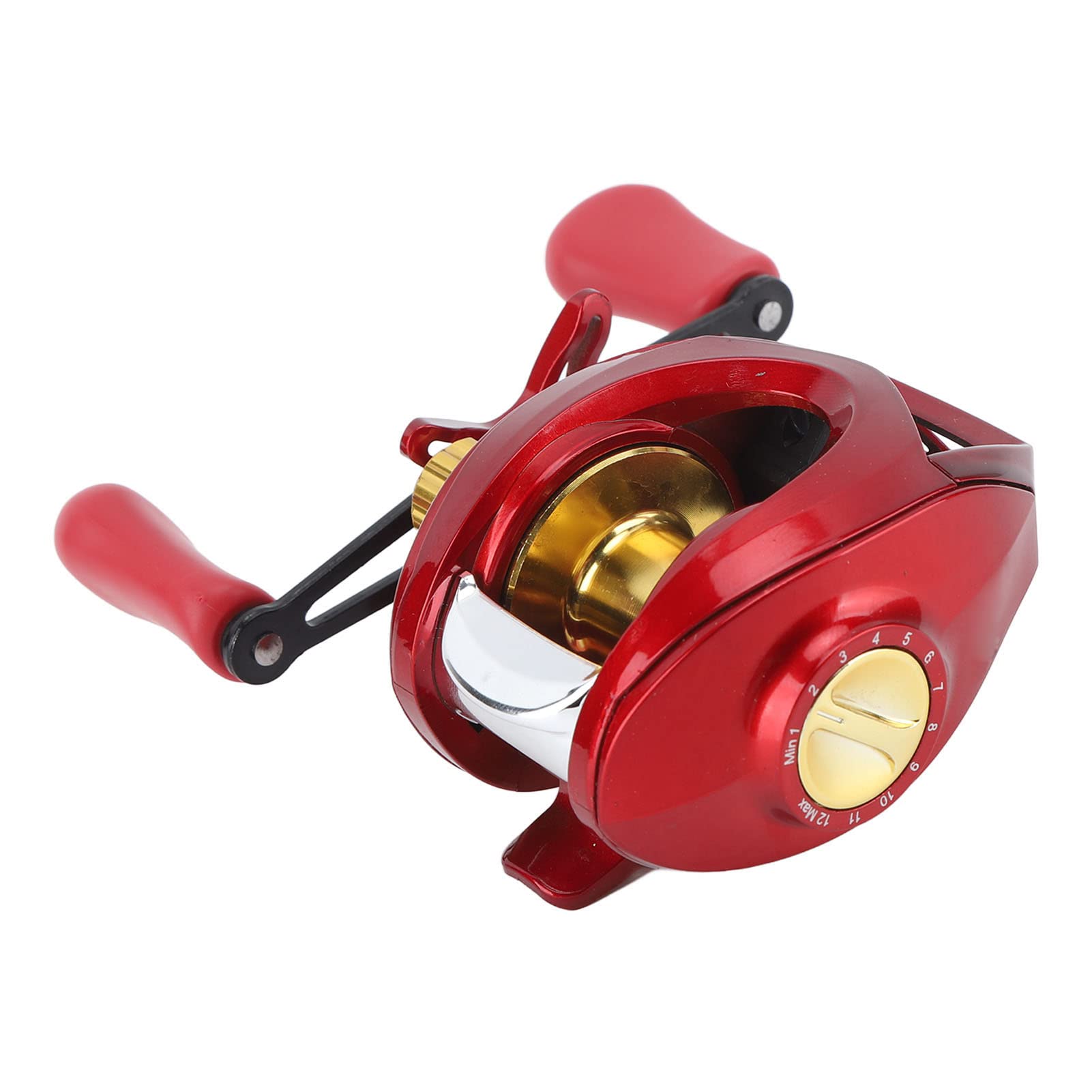 Airshi Fishing Reel, Baitcasting Wheel Stable Metal For Sea