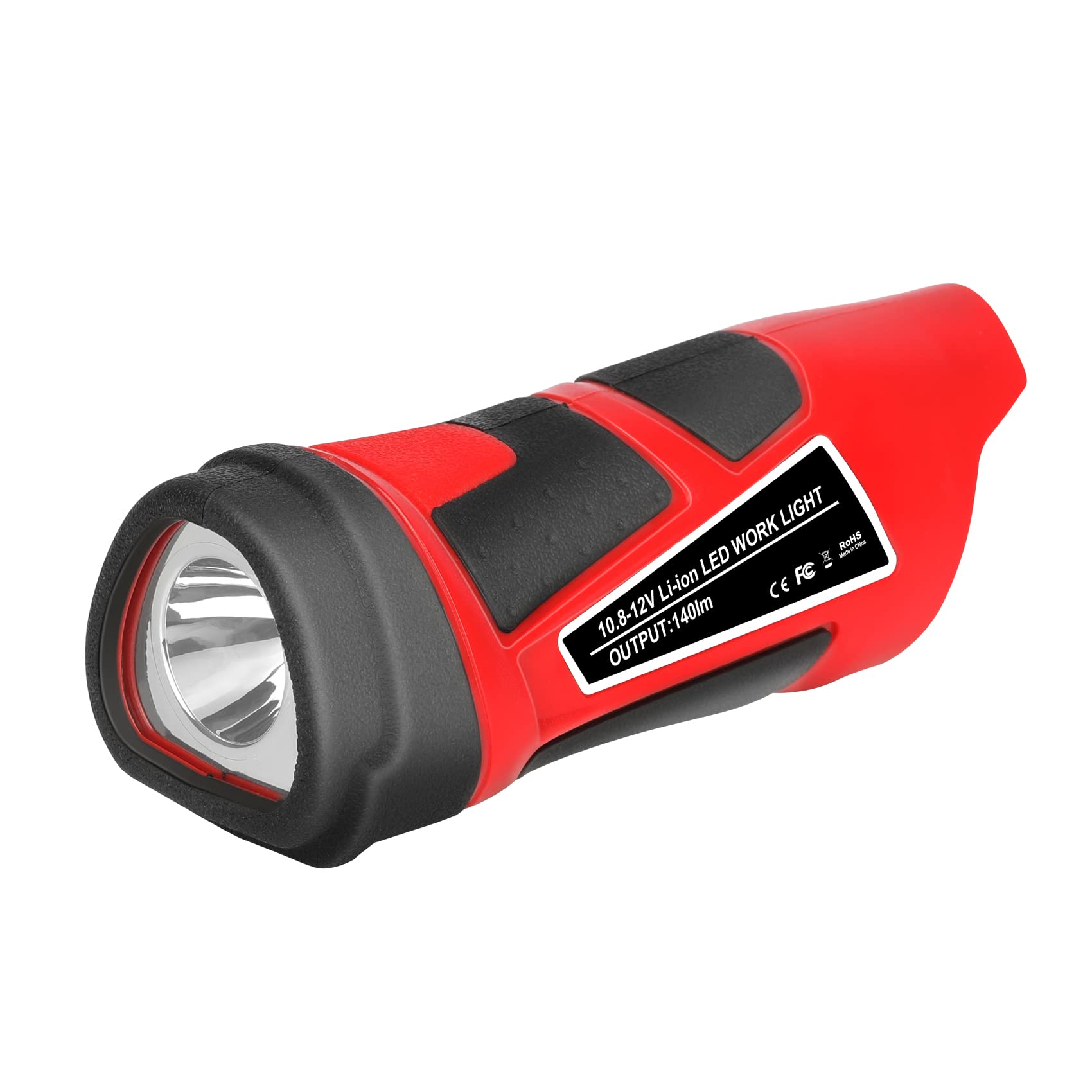 Jyjzpb 12-Volt Led Work Light Bare Tool Flashlight Compatible For Milwaukee M12 Battery 48-11-2401 48-11-2420 48-11-2412 48-11-2440 12V Battery