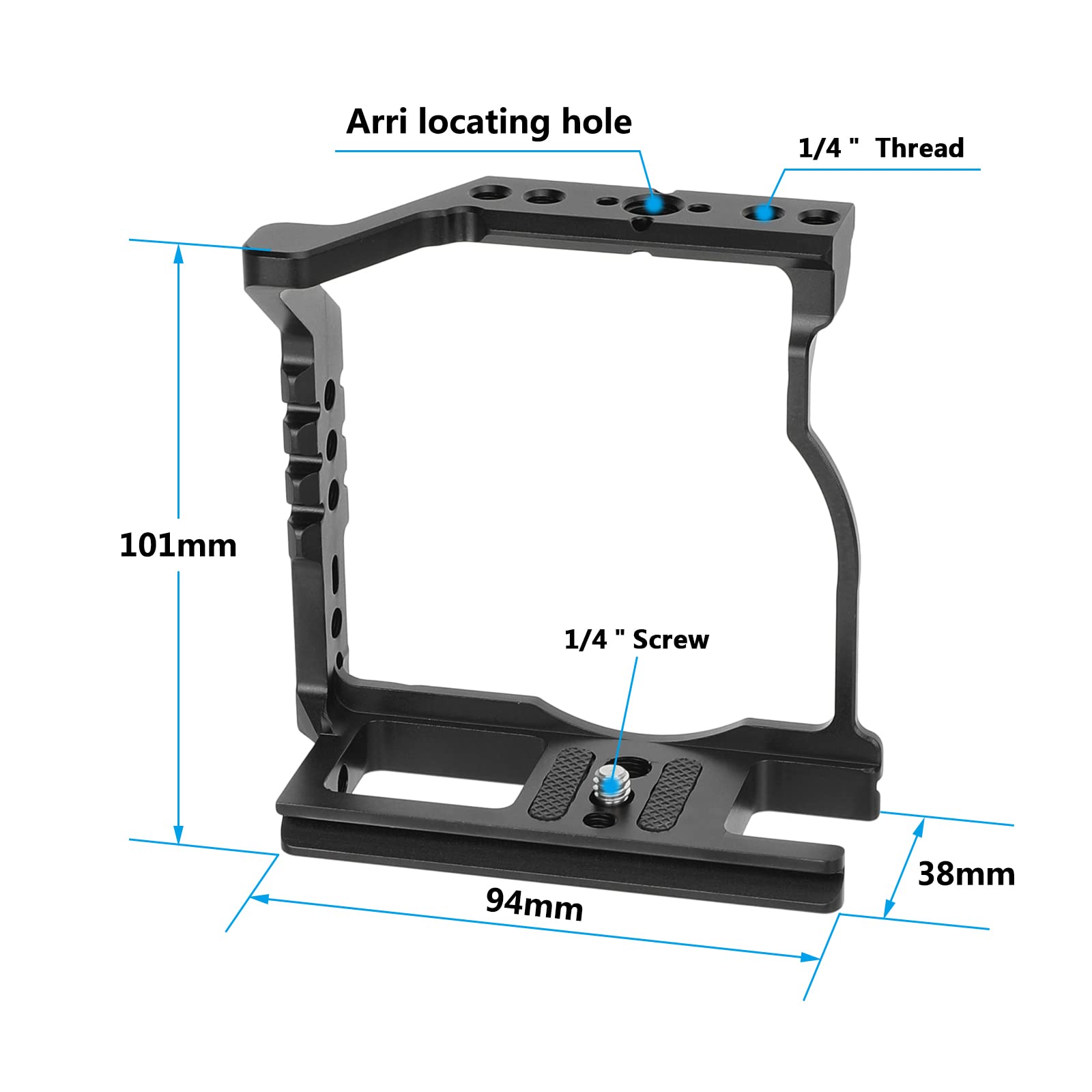 Camvate Half Camera Cage Compatible For Fujifilm X-T5-3338