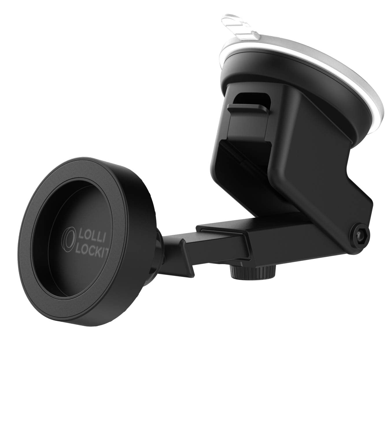 Encased Lollilockit Magnetic Grip Car Mount For Pop Phone Holder, Dash/Window Socket Attachment By Lollilocket (Patent Pending)