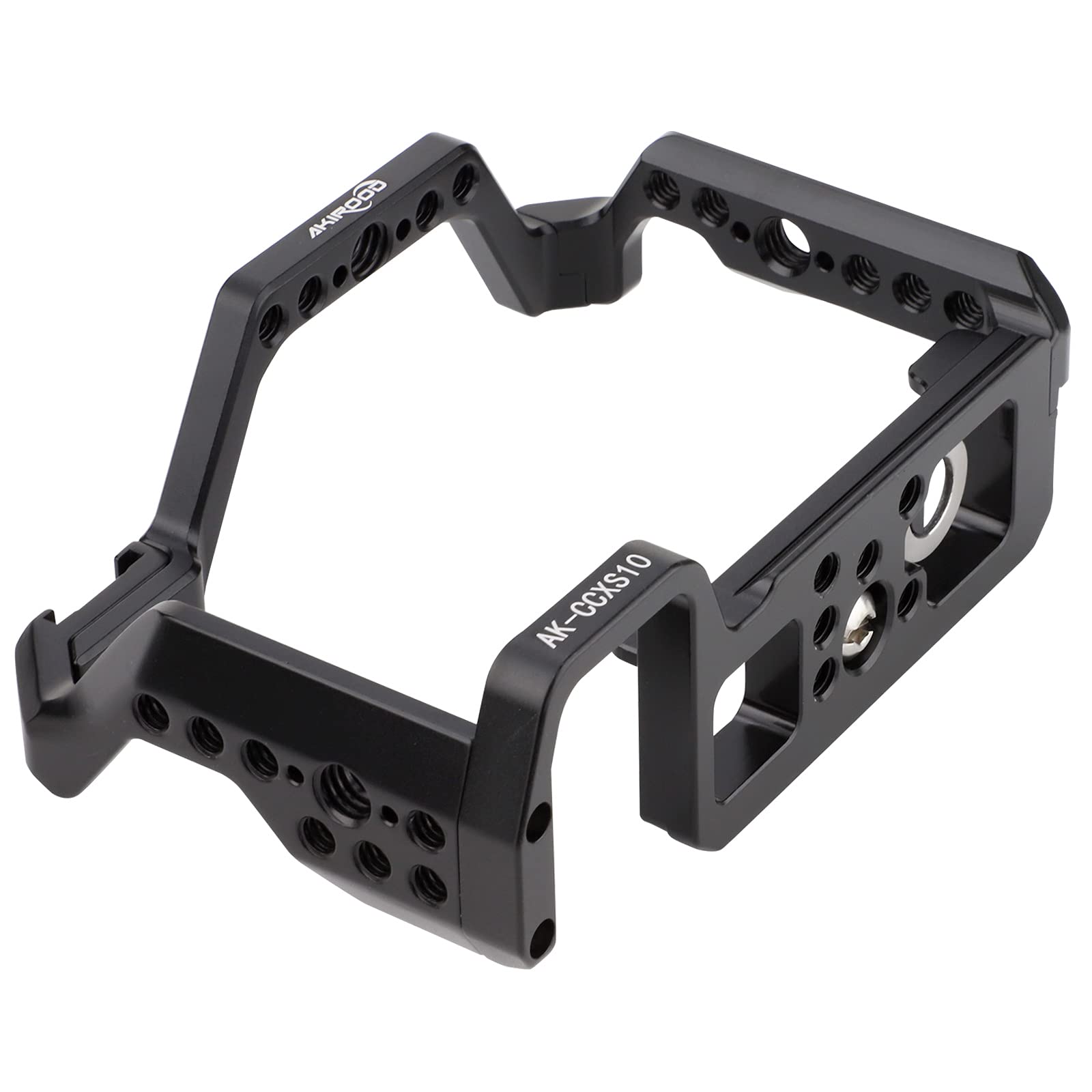 Akirood Camera Full Cage For Fujifilm X-S10 Camera Rig Stabilizer With Cold Shoe