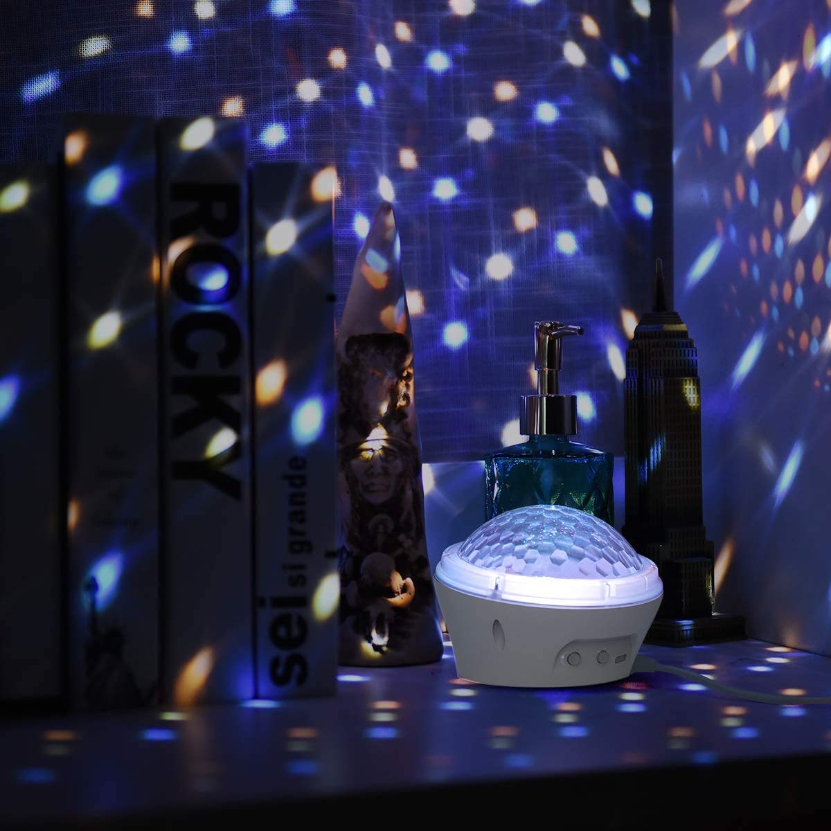 Bizzerinc Star Night Light Projector For Kids, Galaxy Baby Star Night Light Projector With Timer, Led Sky Light Projector, 4 Modes For Boys And Girls, Adults