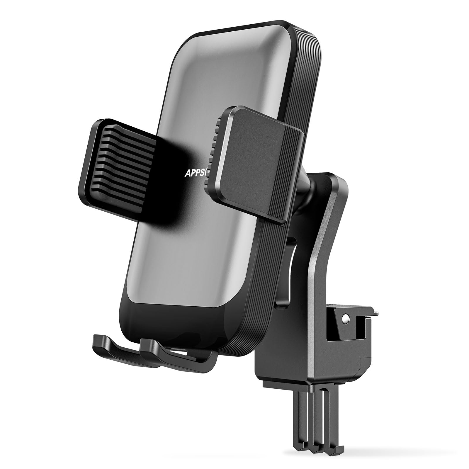 Apps2Car Phone Mount Holder For Tesla Air Vent Clip Car Phone Holder For Tesla Model 3 Model Y Compatible With Iphone, Samsung, And All Smartphones