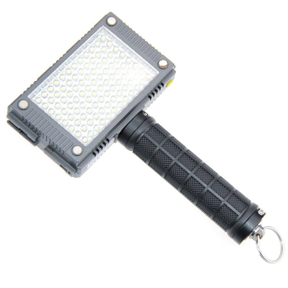 Camvate Handle Hand Grip Stabilizer Camera Slr Dslr For Led Video Flashlite 1/4'' Black - 1050