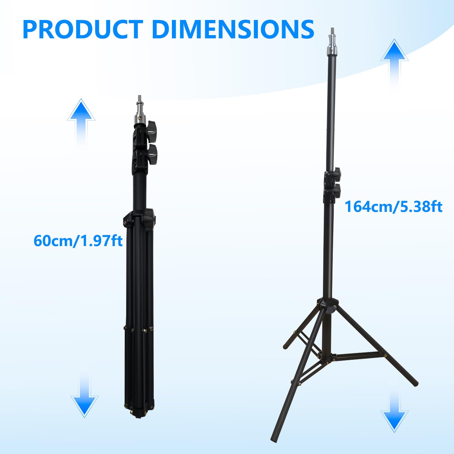 Ydmade Starlink Mini Portable Tripod Mounting Kit,Adjustable Height From 1.97 Ft To 5.38 Ft,Starlink Mini Tripod Mounting Kit For Camping And Rv Traveling