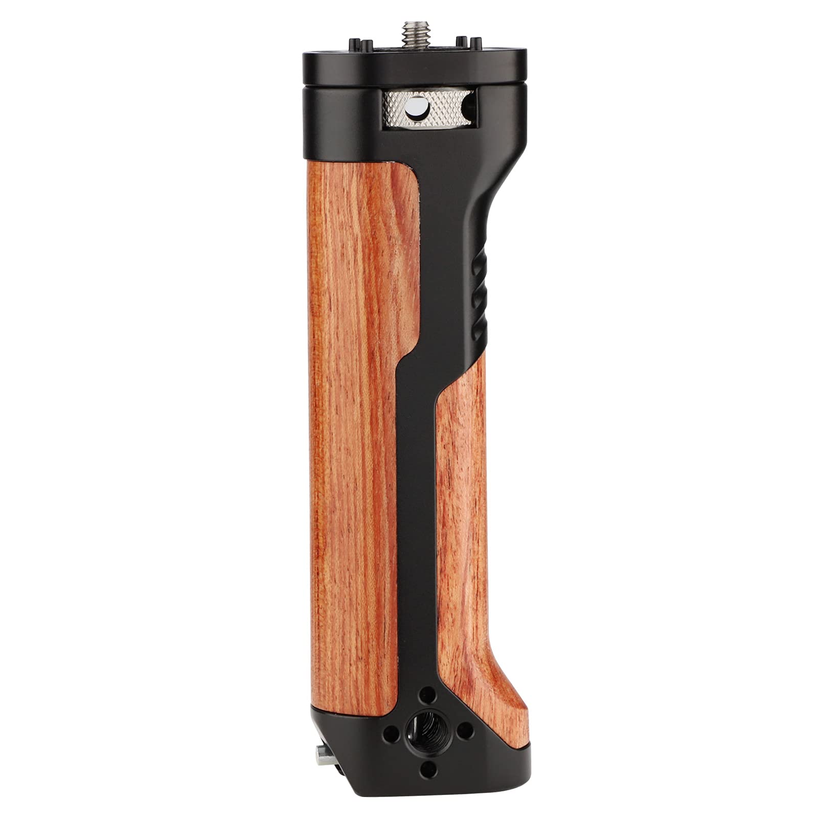 Akirood Handle Grip Wooden Handle For Weebill Lab S Lab, Handle Gimbal Grip With 1/4 3/8 Mounting Holes And Cold Shoe Weebill S Accessori