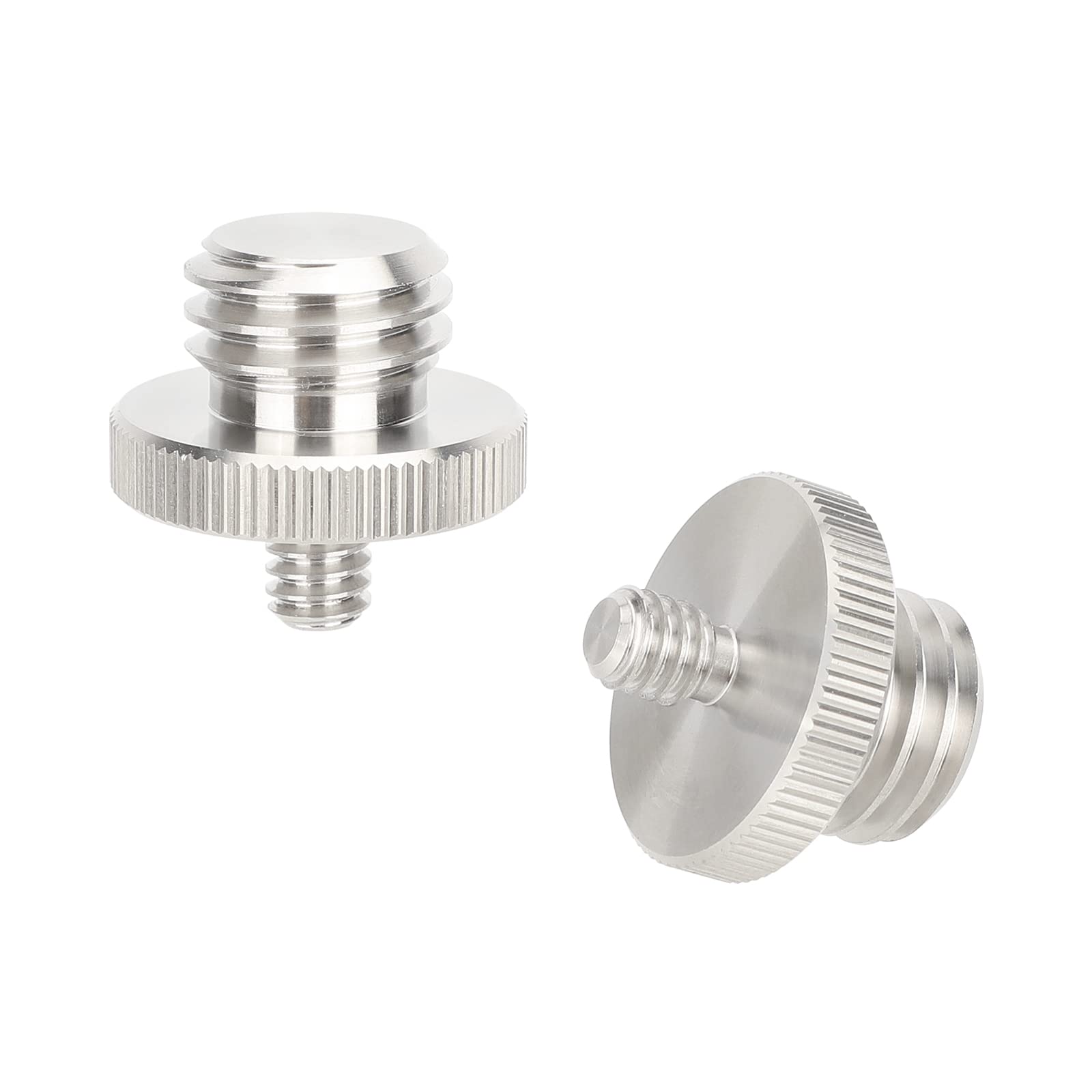Camvate 5/8"-11 Male To 1/4"-20 Male Survey Adapter For Tripod Laser Level Bosch(2 Pieces) - 3287