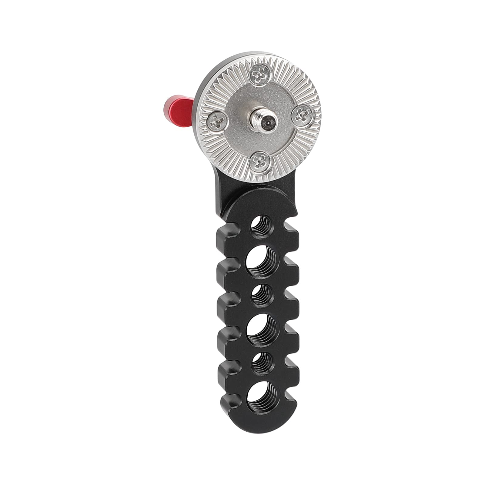 Camvate Rosette Extension Arm With M6 Thread Screw For Dslr Camera Cage Rig(Red) - 3098