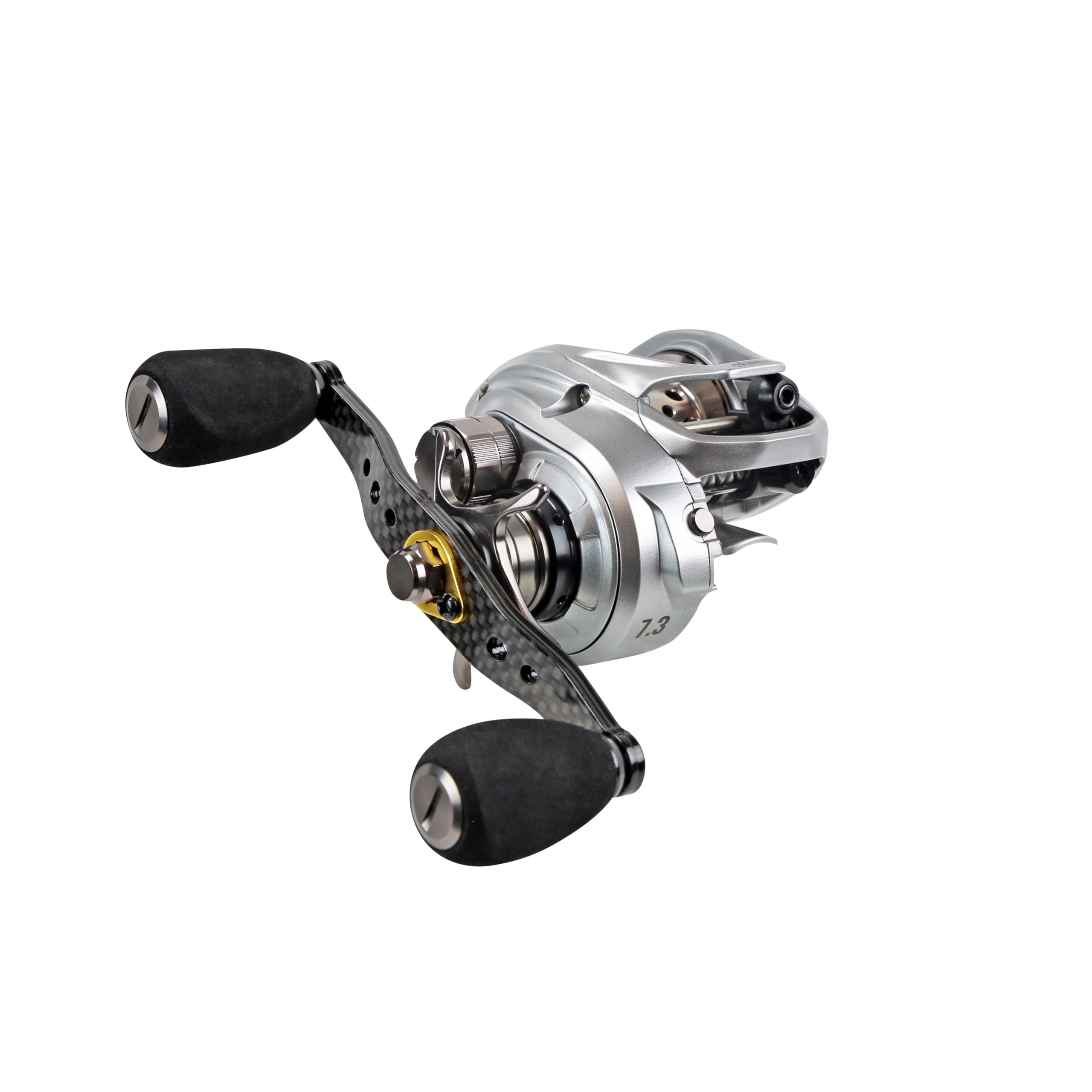 Okuma X-Series Low Profile Extremely Lightweight Baitcast Reel, Right Hand, X-100Ha