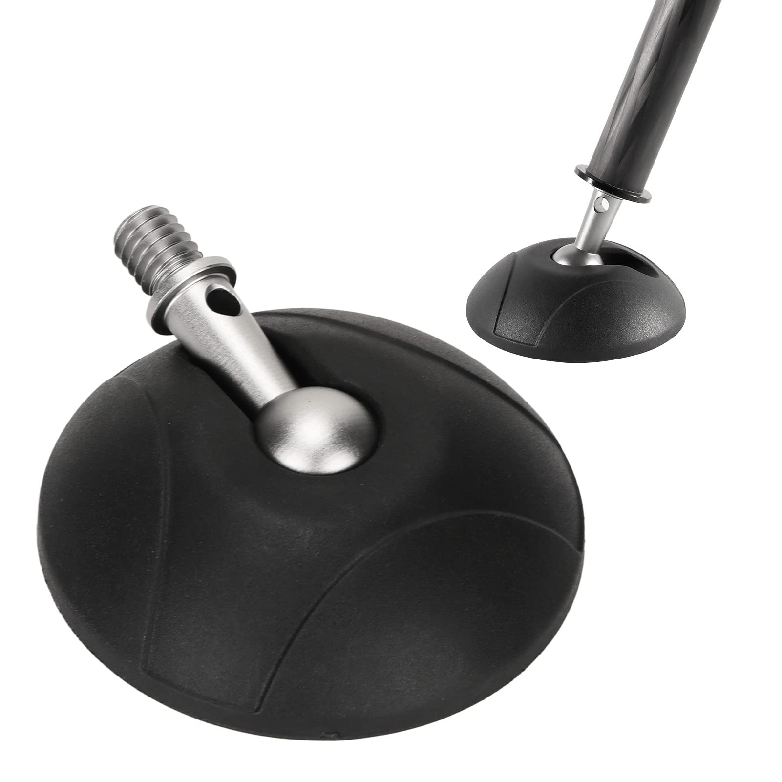 Vbestlife Monopod Foot Pad, 3/8In Rubber Anti Slip Tripod Foot Pad, 68Mm Diameter Support Foot Pad Replacement