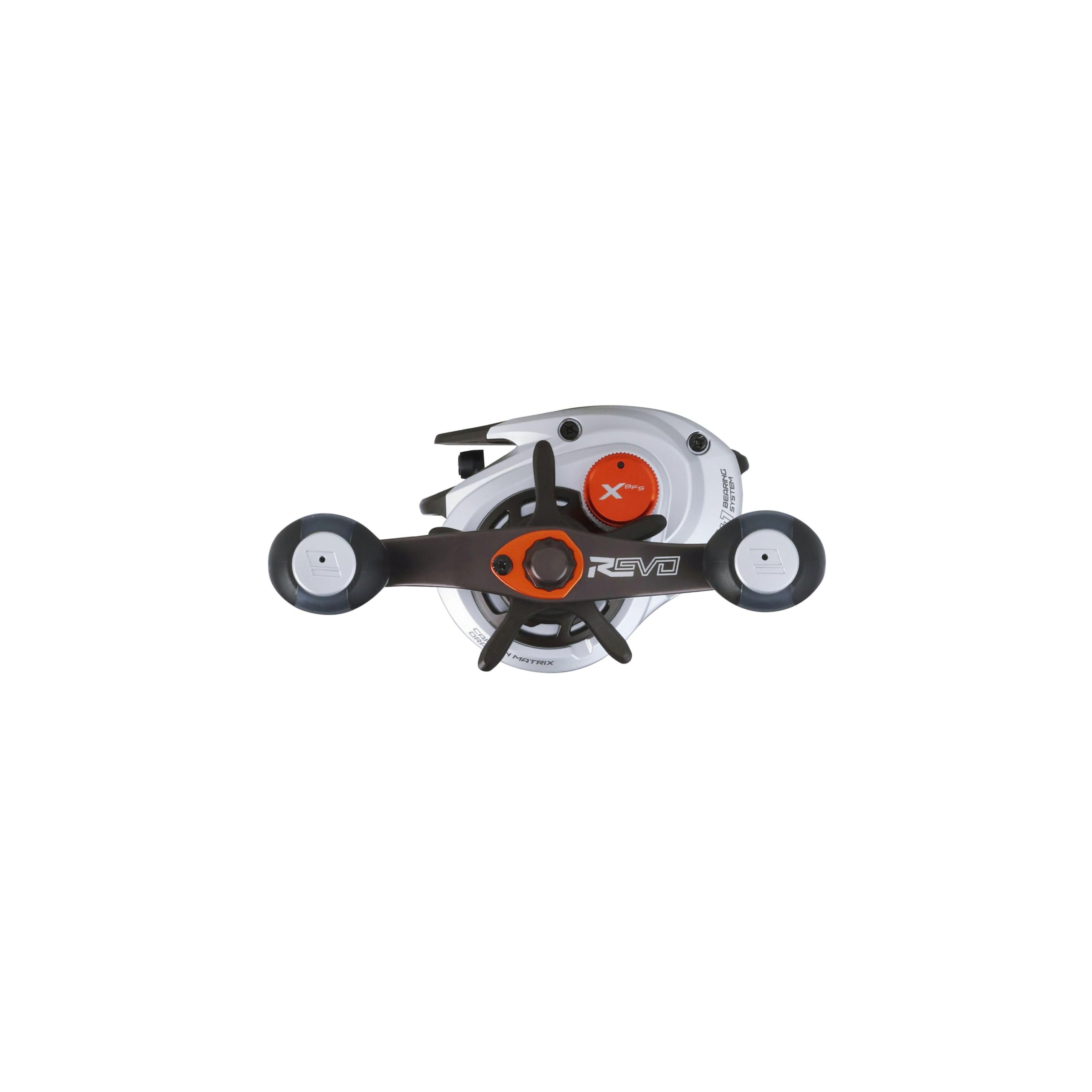 Abu Garcia Revo X Bfs Low Profile Reel, Reliable Freshwater Fishing Reel, Lightweight C6 Carbon Sideplates And Bfs Tuned Magtrax Braking System, Carbon Matrix Drag System