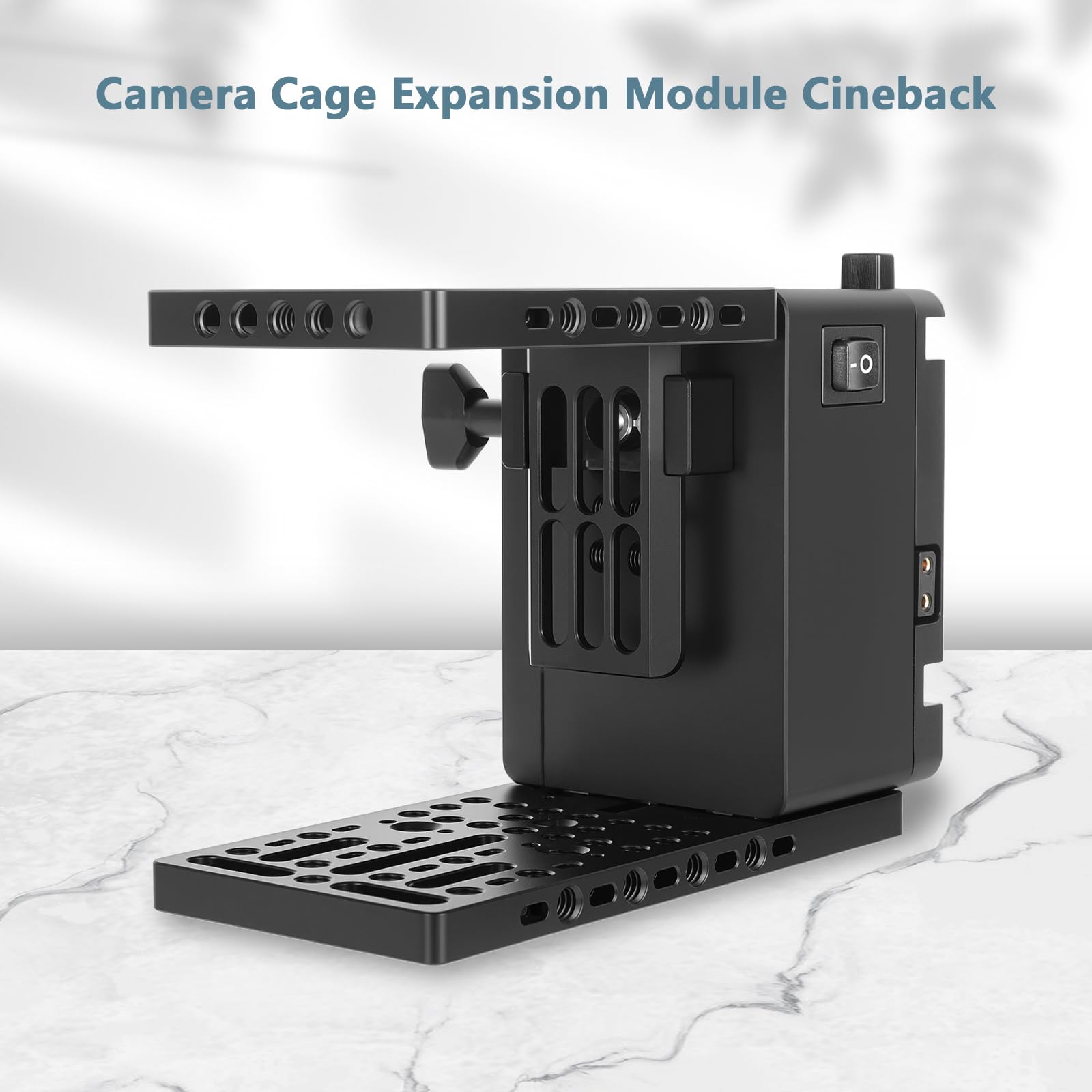 Camvate Height-Adjustable Camera Cage Expansion Module Cineback-3772