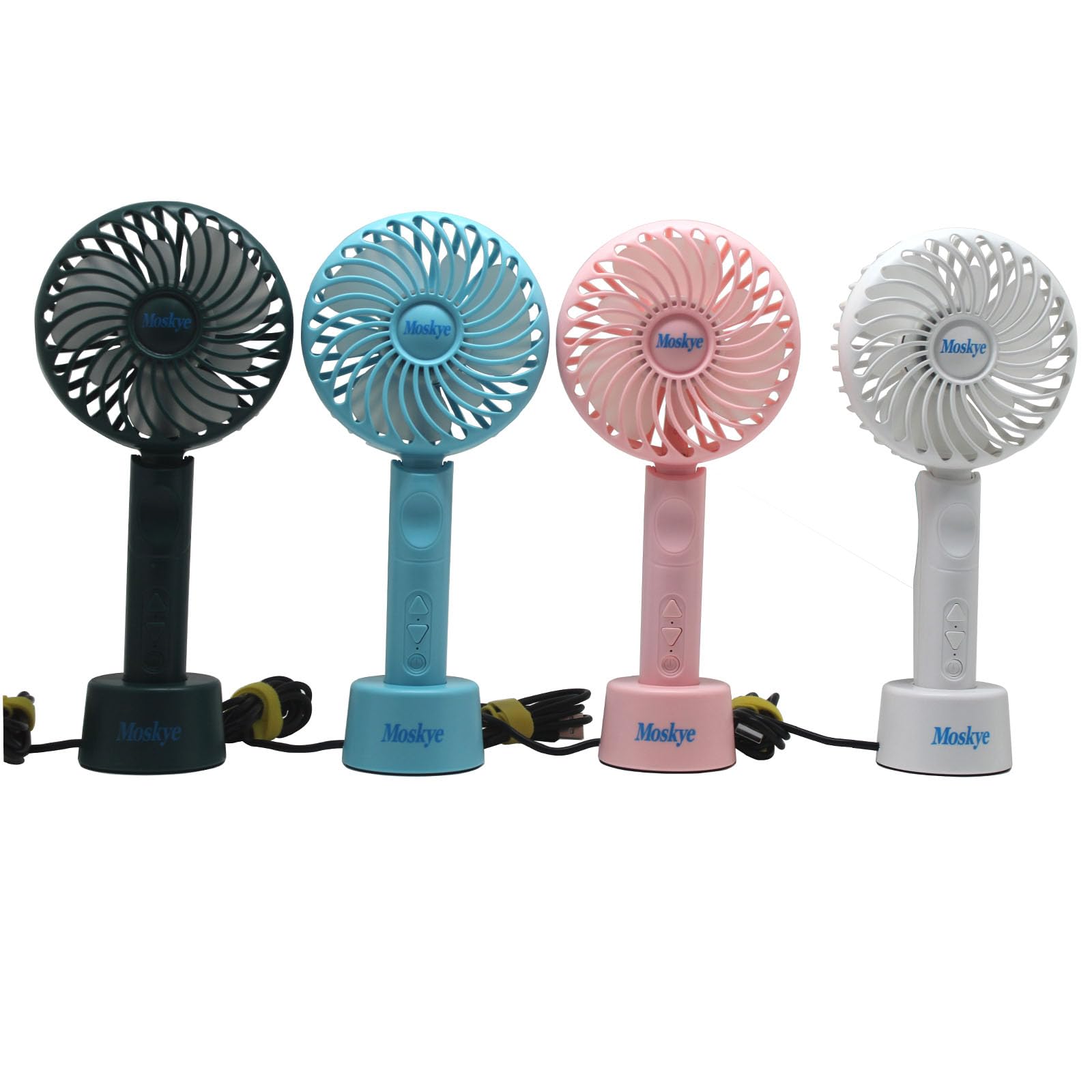 Long-Lasting Portable Handheld Personal Fan, Rechargeable, Small And Powerful Mini Usb Fan, 5 Speed