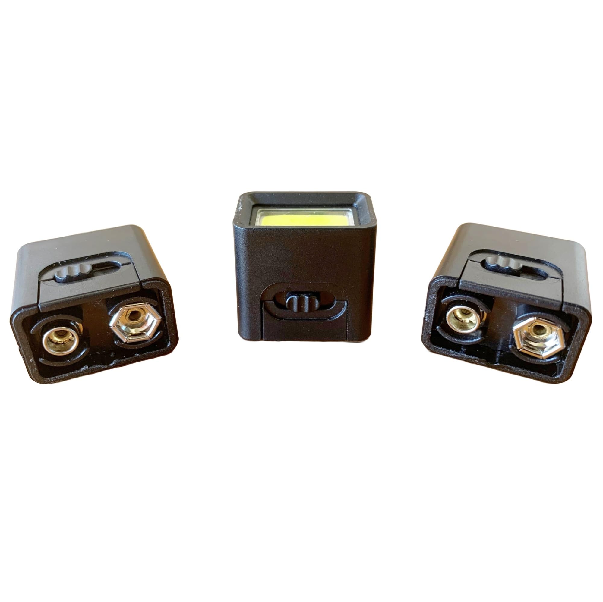 Jc Universal 9 Volt Led Portable Flashlight- High Beam And Low Beam Function (3 Pieces Per Order)