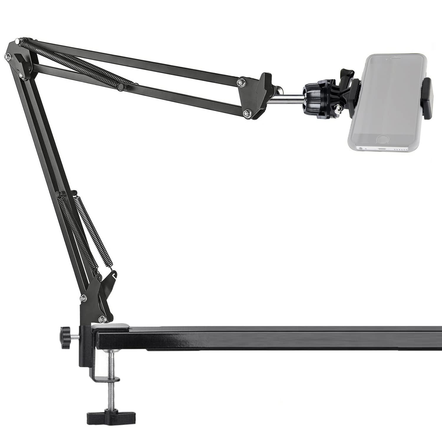 Acetaken Phone Video Stand,Overhead Camera Mount Compatible With Iphone Samsung Live Streaming,Baking,Craft,Videos,Online Lessons