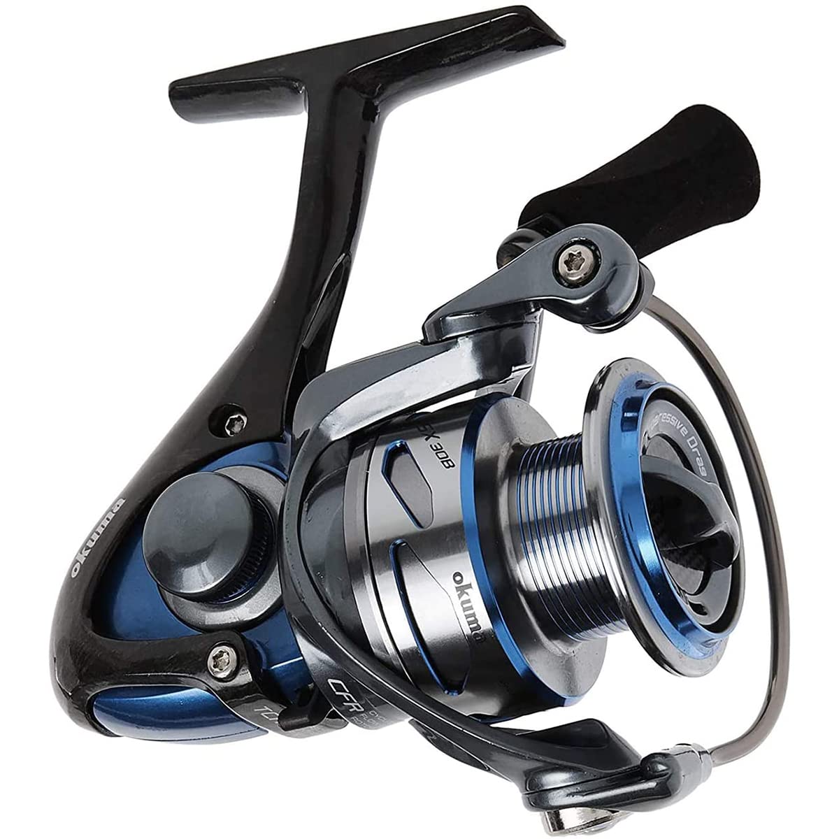 Okuma Inspira Carbon Frame Lightweight Spinning Reel, Blue