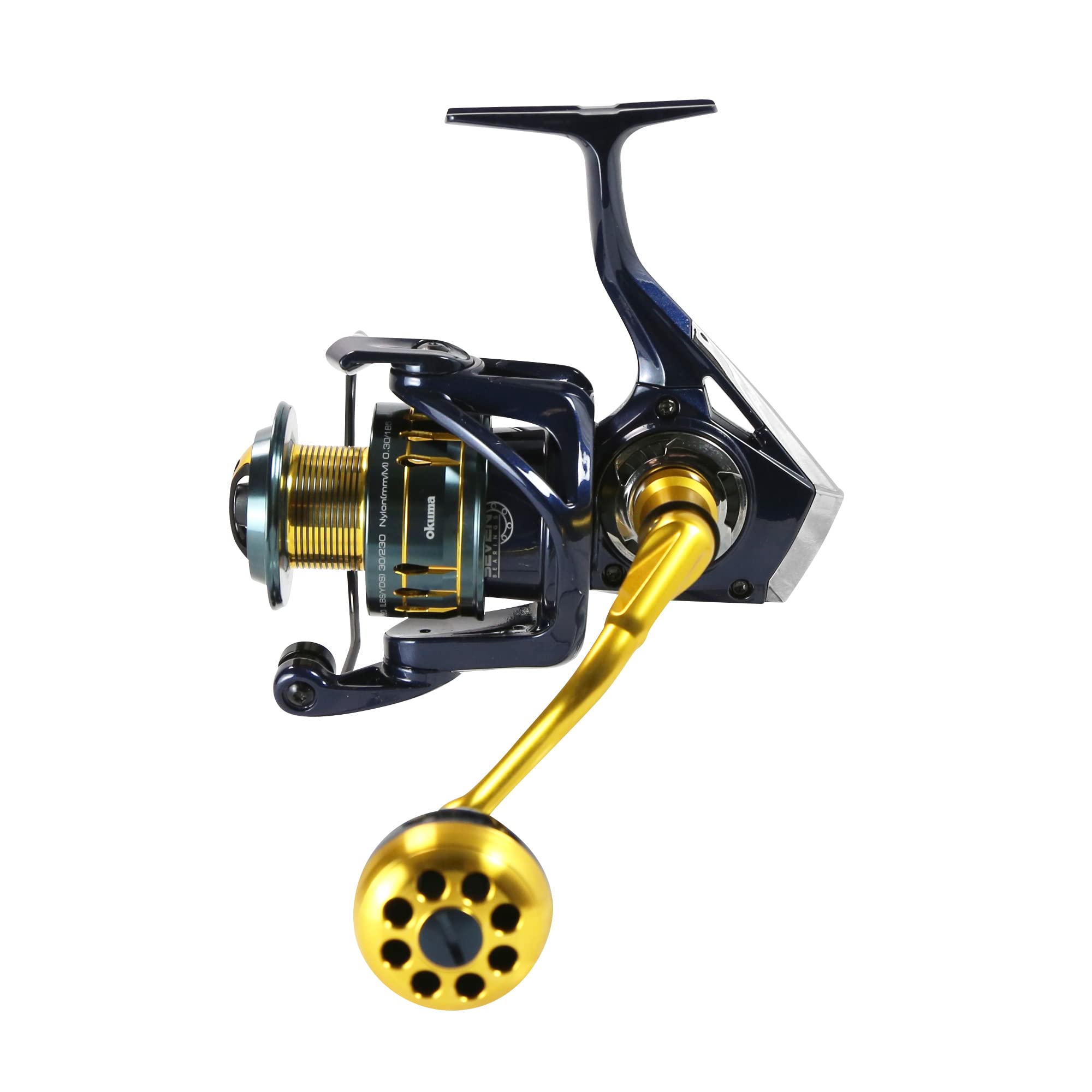 Okuma Salina Litecast Aluminum 7Bb Saltwater Spinning Reel