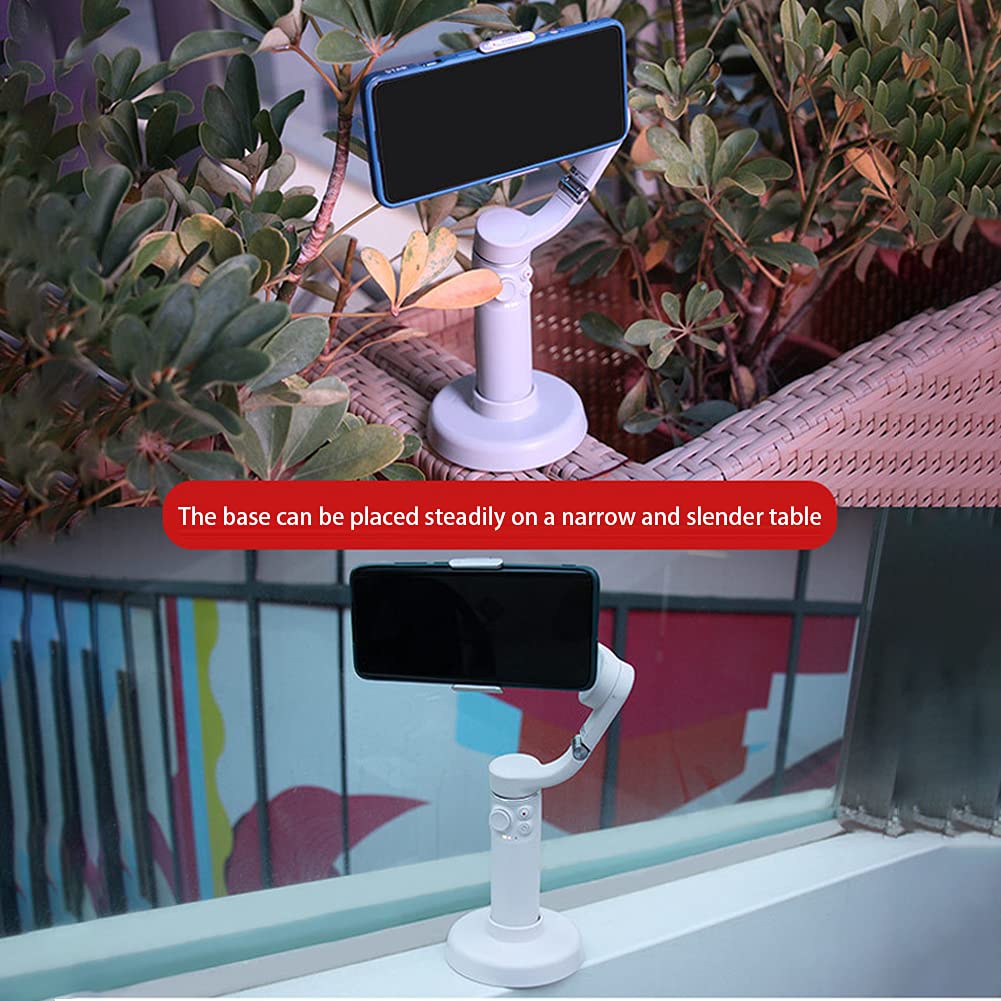 Xmipbs Om5 Base Stabilizer Accessories Handheld Gimbal Phone Stand Mount Base For Dji Om5 Grey