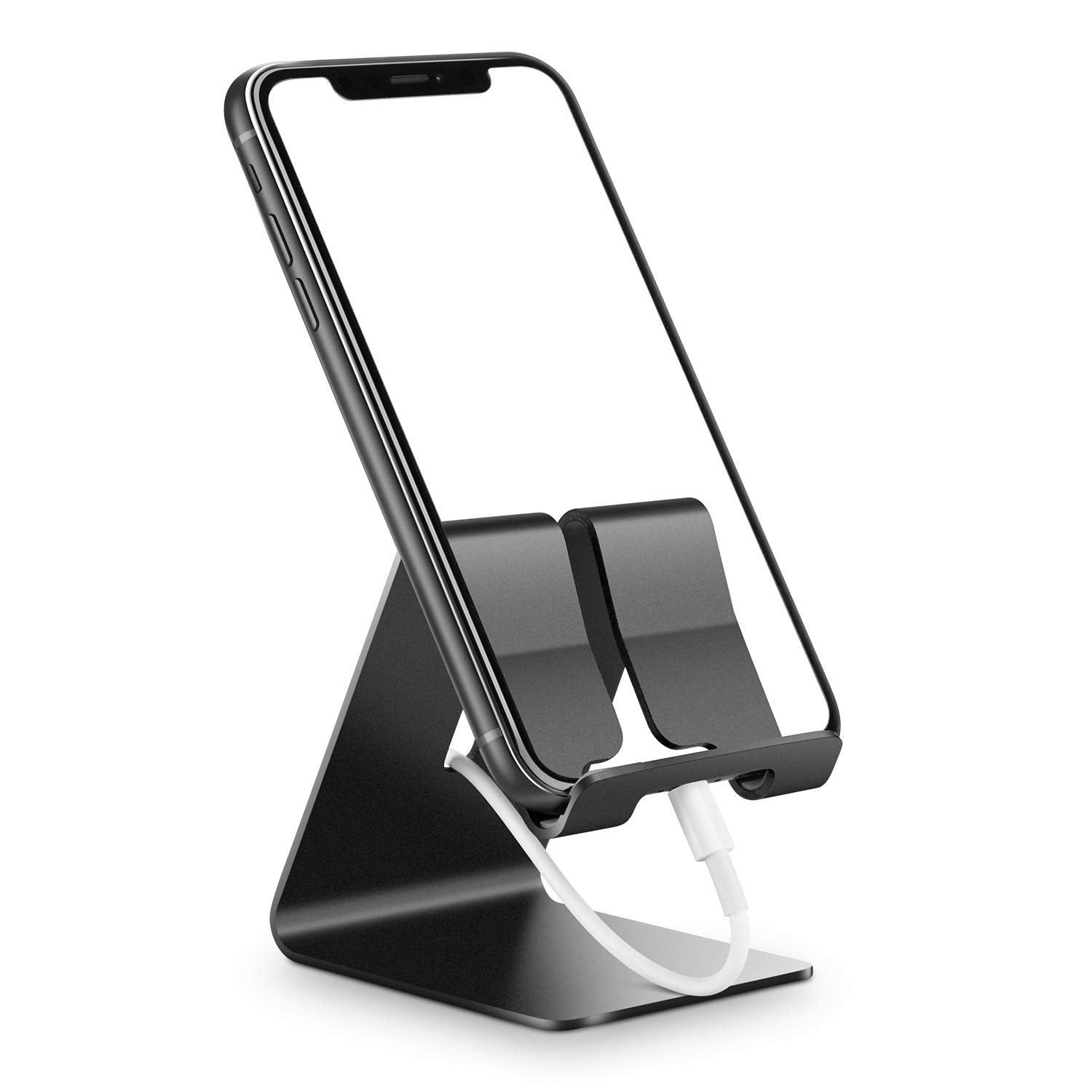 Oribox Cell Phone Stand, Stand For Office Desk, Aluminum Desktop Solid Desk Stand