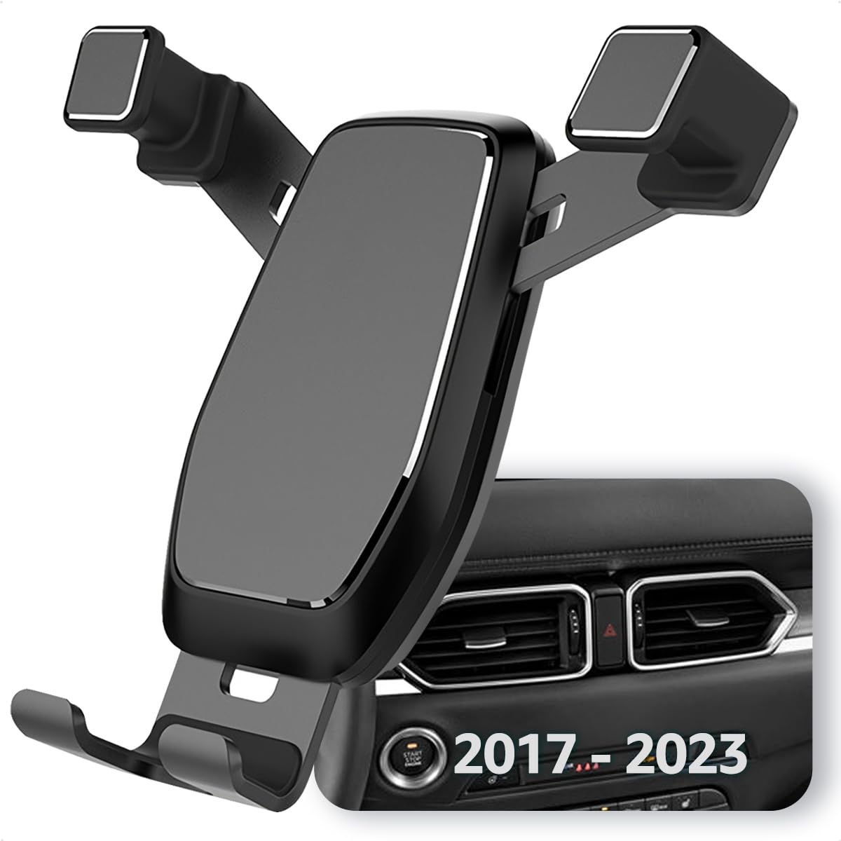 Ayada Phone Holder Compatible With Cx5, Phone Mount Gravity Auto Lock Stable Easy To Install Accessories 2017 2018 2019 2020
